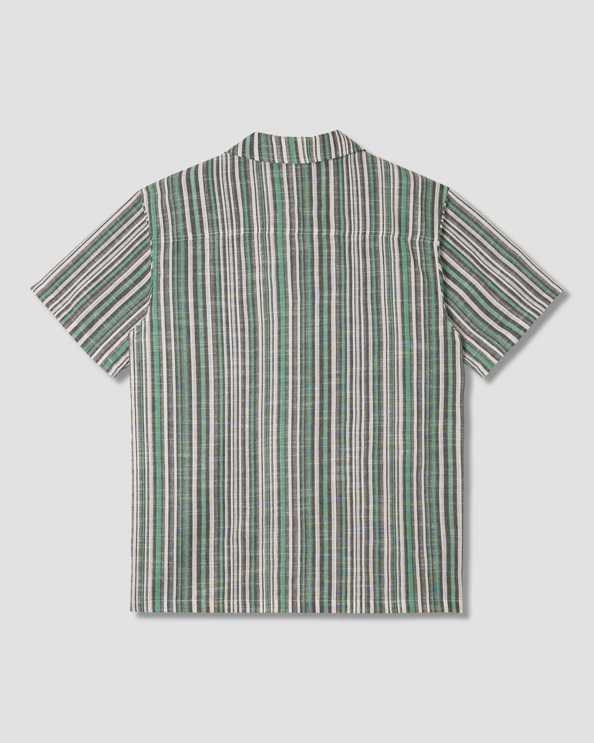 Tour Shirt (Black/Green Stripe) sold by Stan Ray product image thumbnail 5