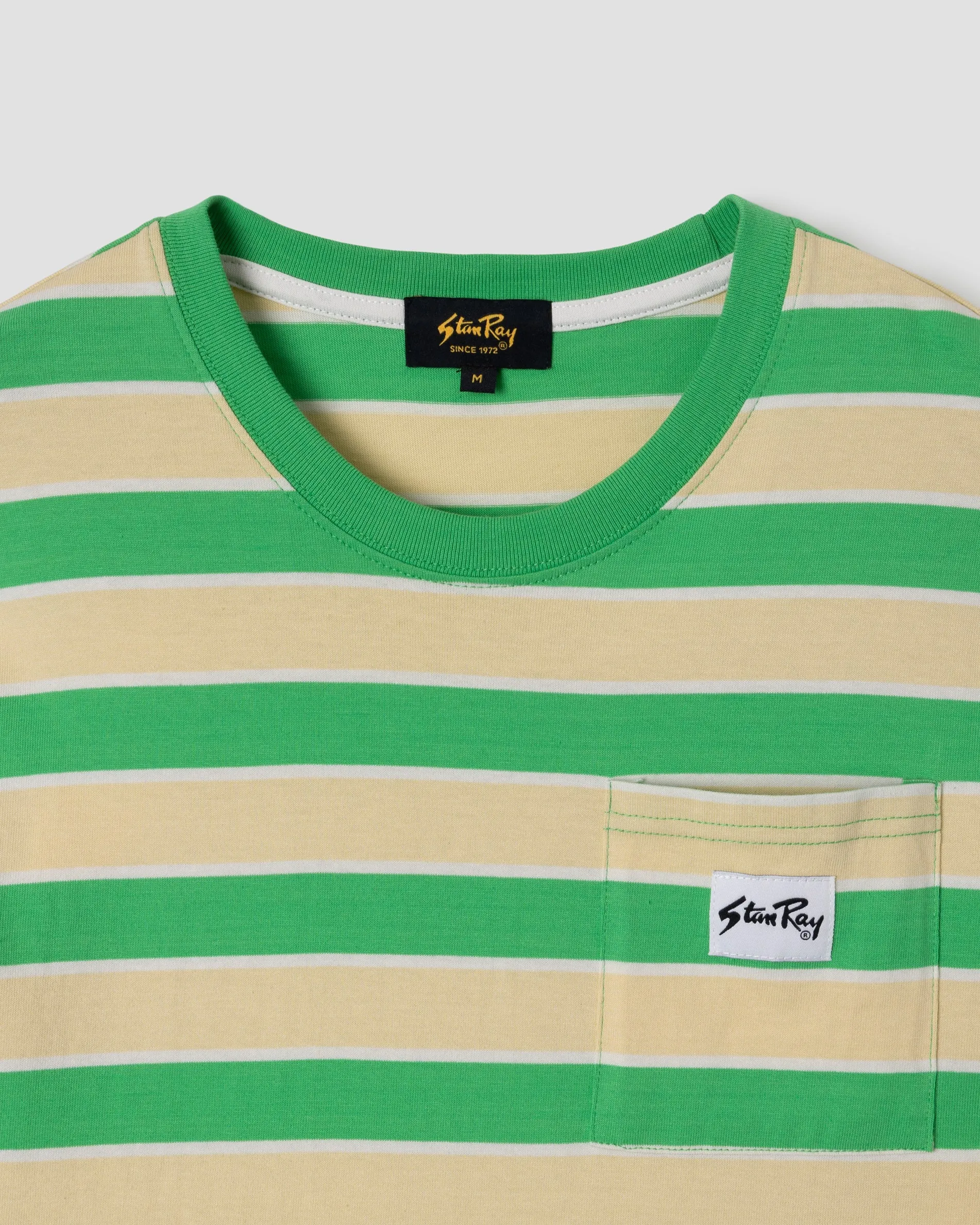 Stripe Tee (Island Green / Sunlight) sold by Stan Ray product image thumbnail 2