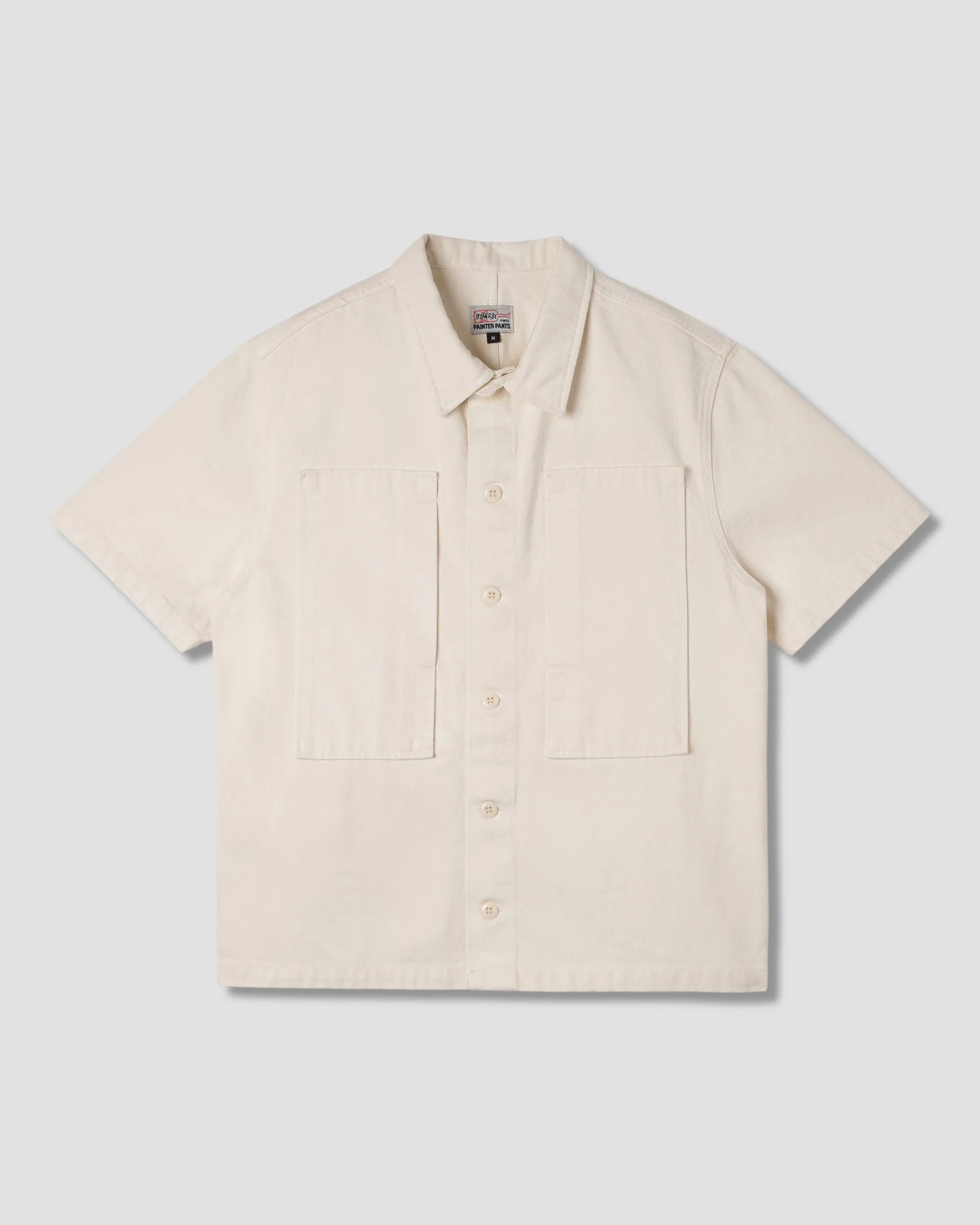 Painter Shirt (Natural Twill) sold by Stan Ray