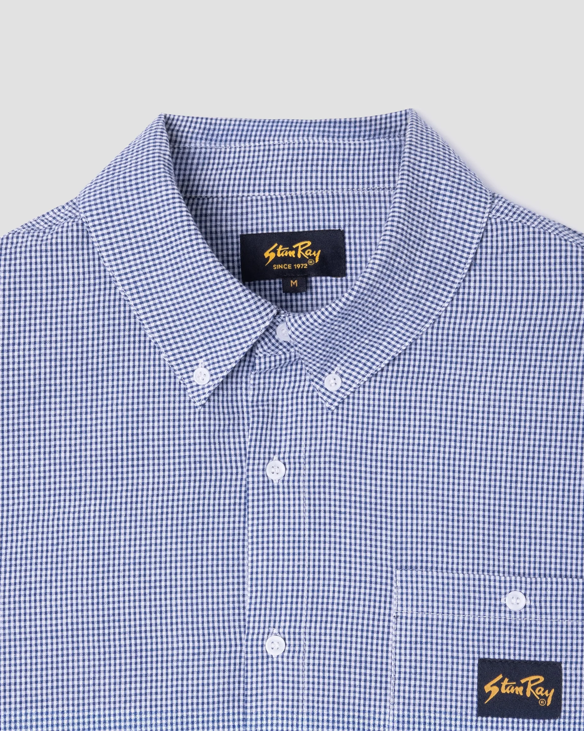Flannel Shirt (Blue Gingham) sold by Stan Ray product image thumbnail 2