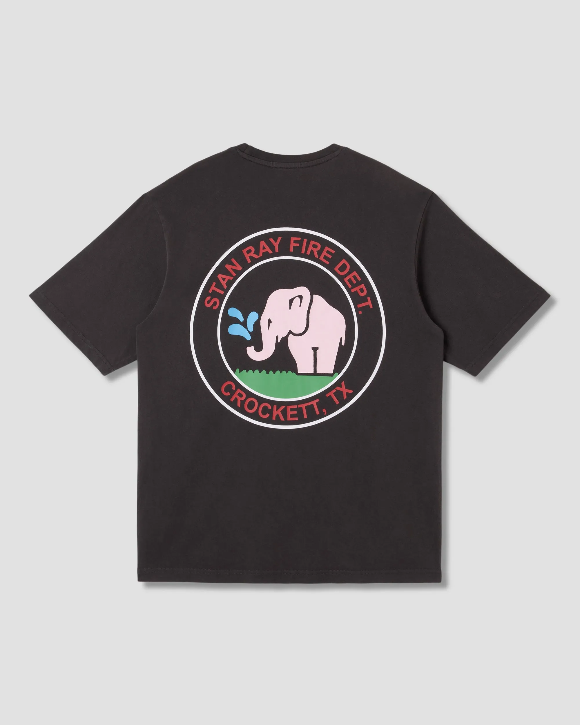 Fire Dept Tee (Raven Black) sold by Stan Ray product image thumbnail 4