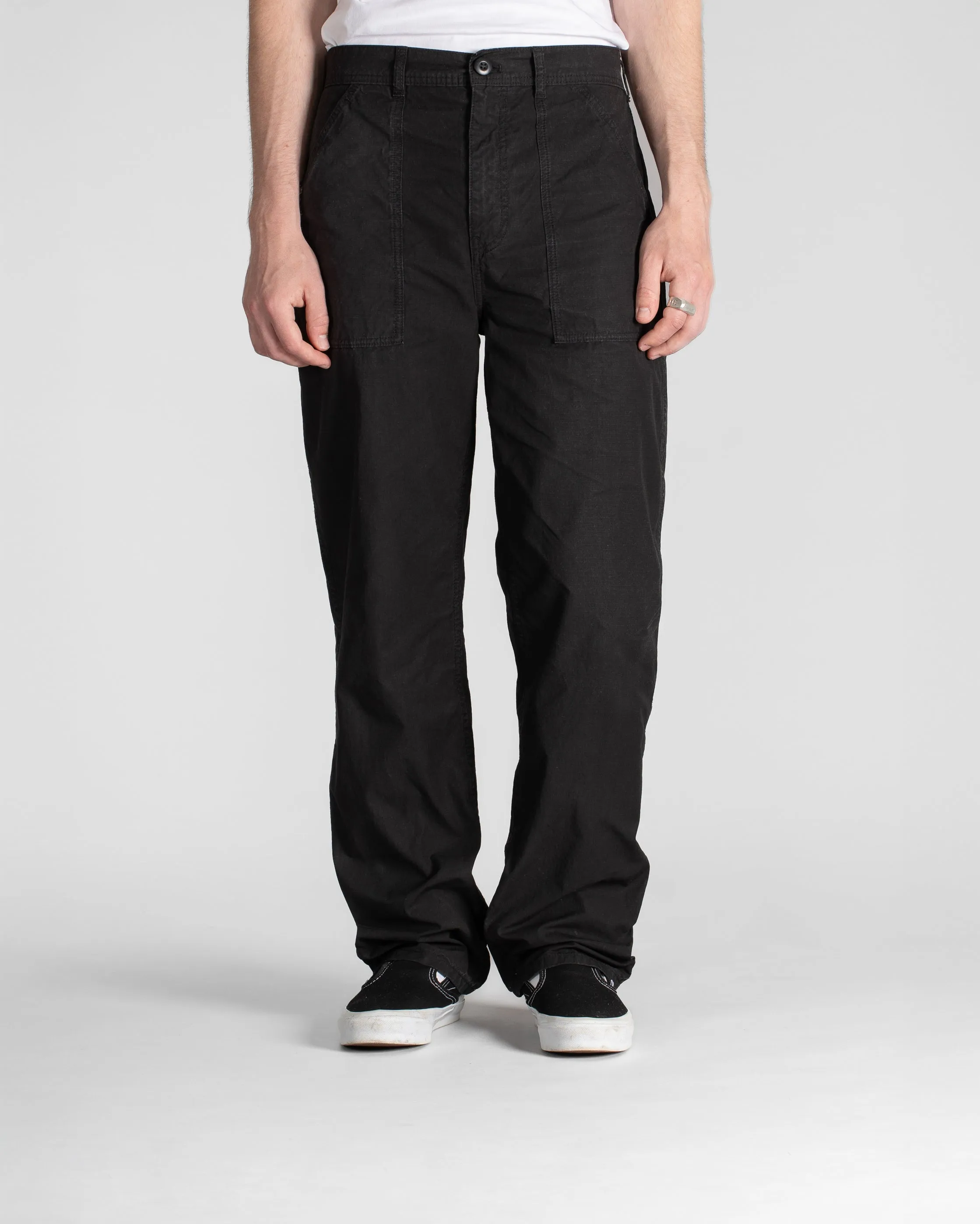 Fat Pant (Black Ripstop) sold by Stan Ray product image thumbnail 2