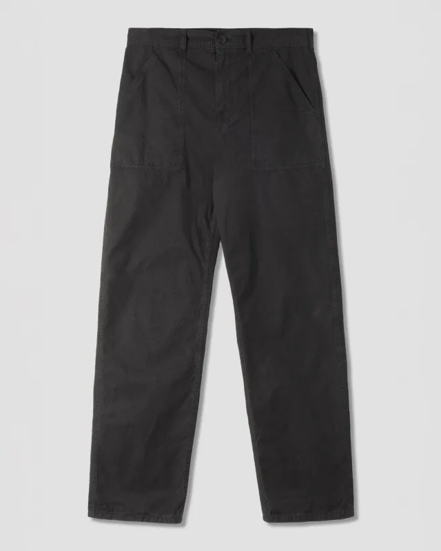 Fat Pant (Black Ripstop) made by Stan Ray