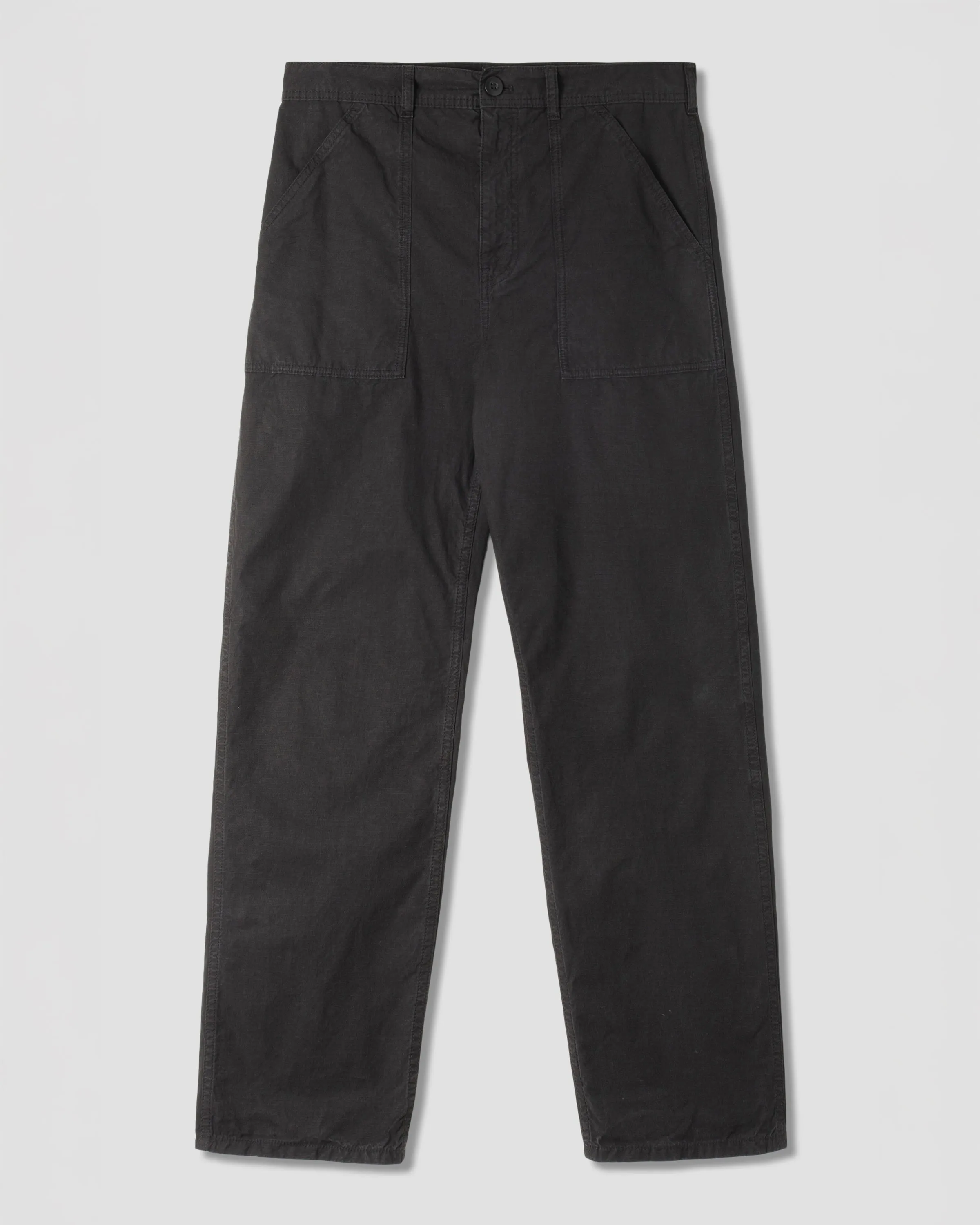 Fat Pant (Black Ripstop) sold by Stan Ray