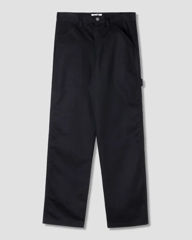 Straight Painter Pant (Black) made by Stan Ray