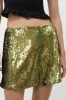Sequin Mini Skirt sold by Apres Studio