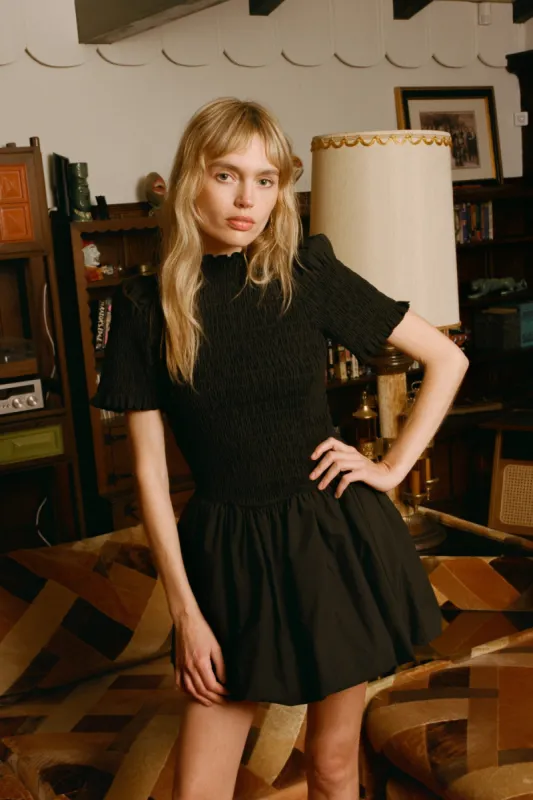 Black Bubble Dress sold by Apres Studio