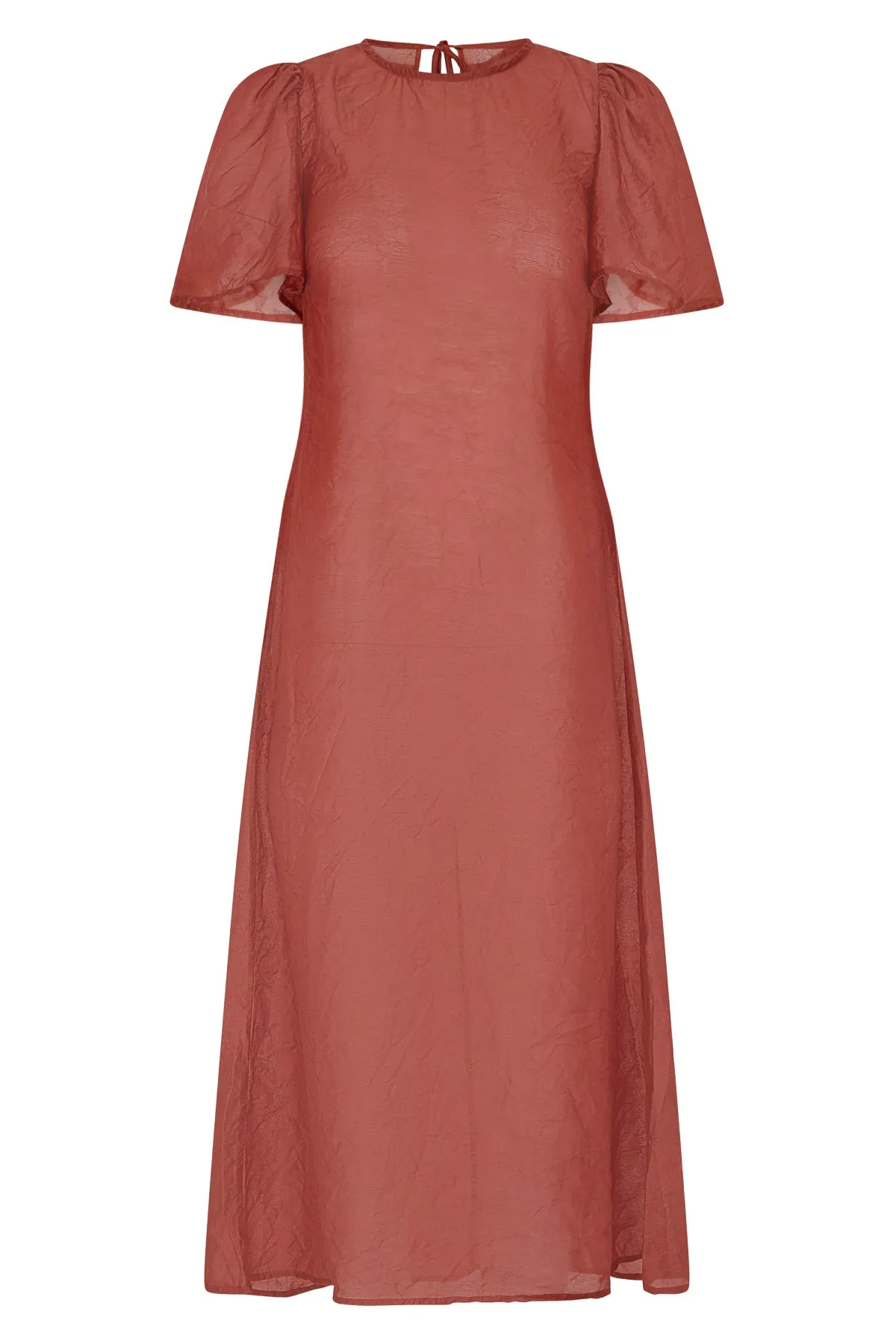 Crimson Garden Jacquard Dress sold by Apres Studio product image thumbnail 3