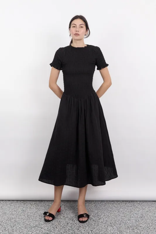 Black Marta Dress sold by Apres Studio