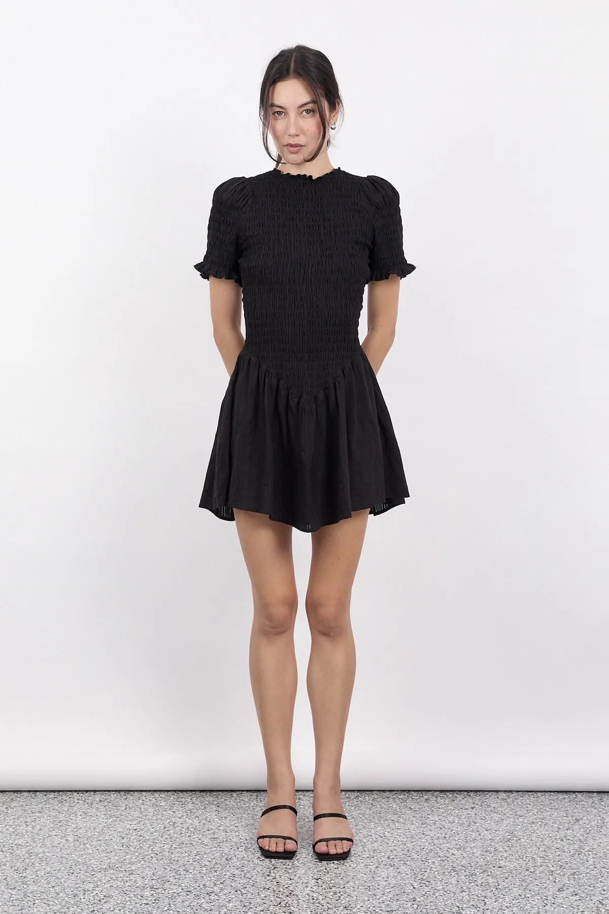 Black Picnic Dress sold by Apres Studio