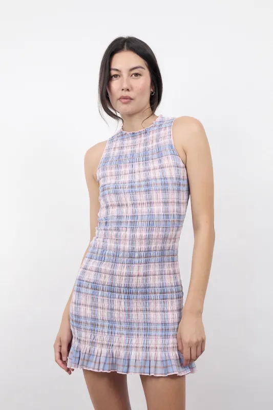 Paloma Ruched Cotton Dress sold by Apres Studio