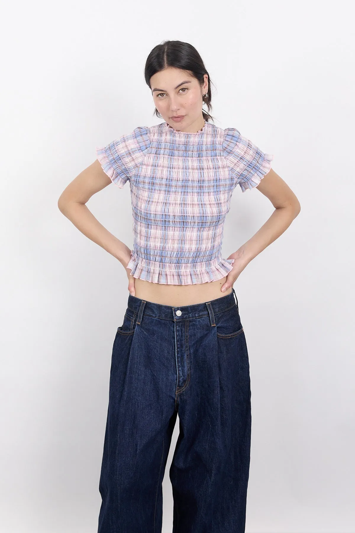 Paloma Ruched Tee sold by Apres Studio product image thumbnail 5