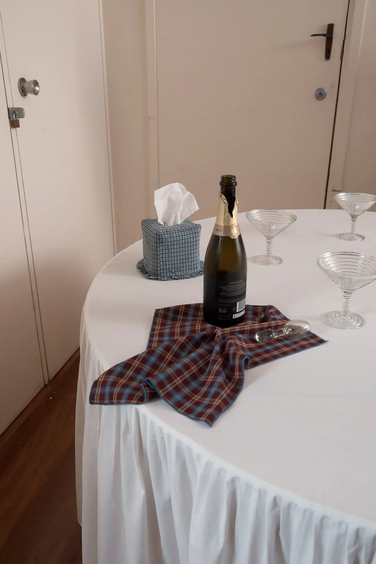 Boysenberry Offcut Napkins sold by Apres Studio product image thumbnail 3