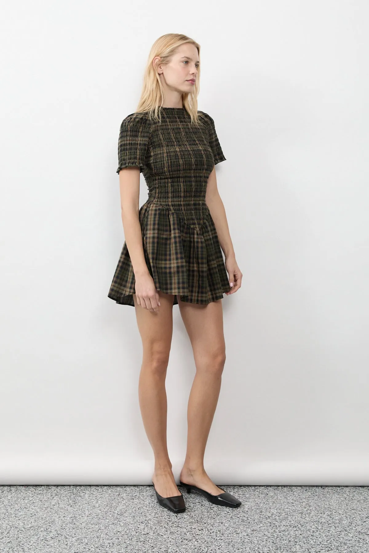Scout Plaid Picnic Dress sold by Apres Studio product image thumbnail 3