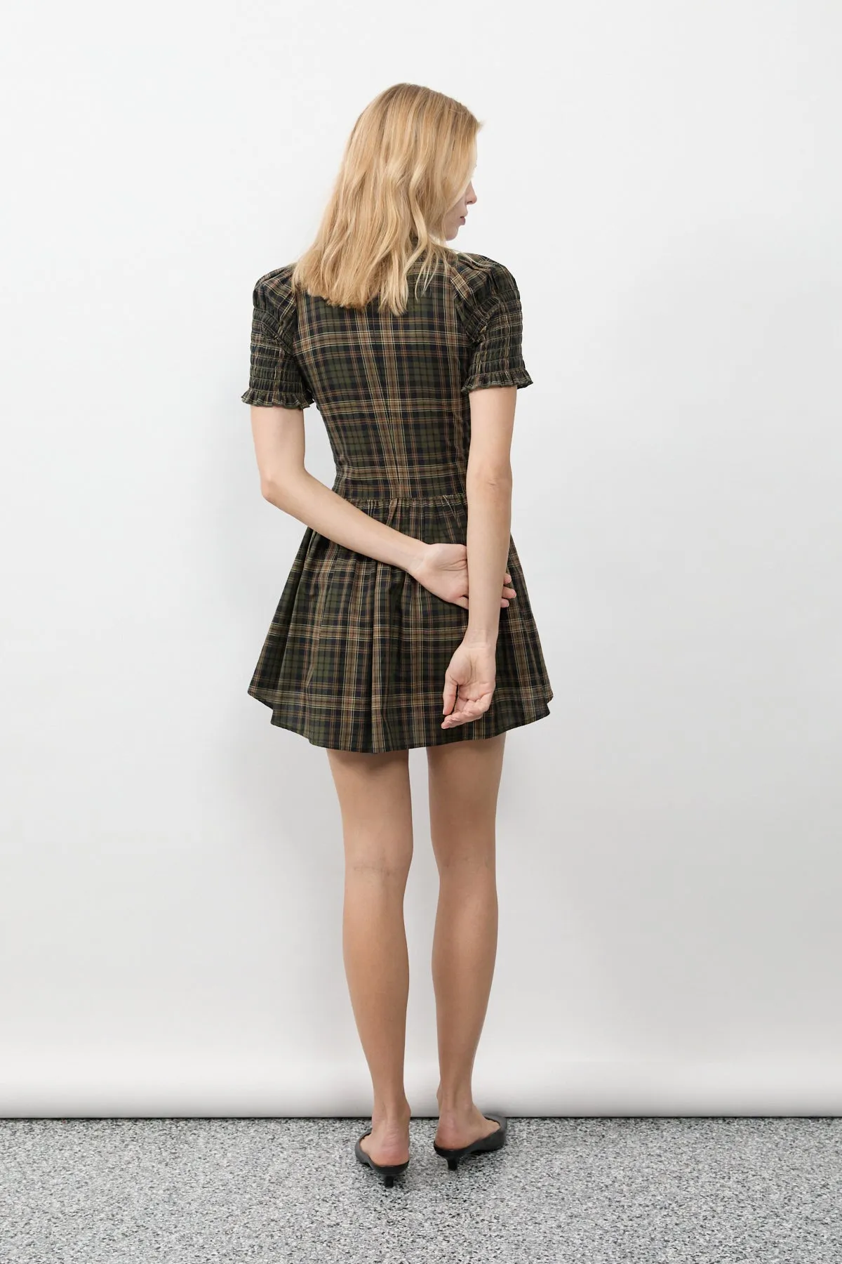 Scout Plaid Picnic Dress sold by Apres Studio product image thumbnail 4