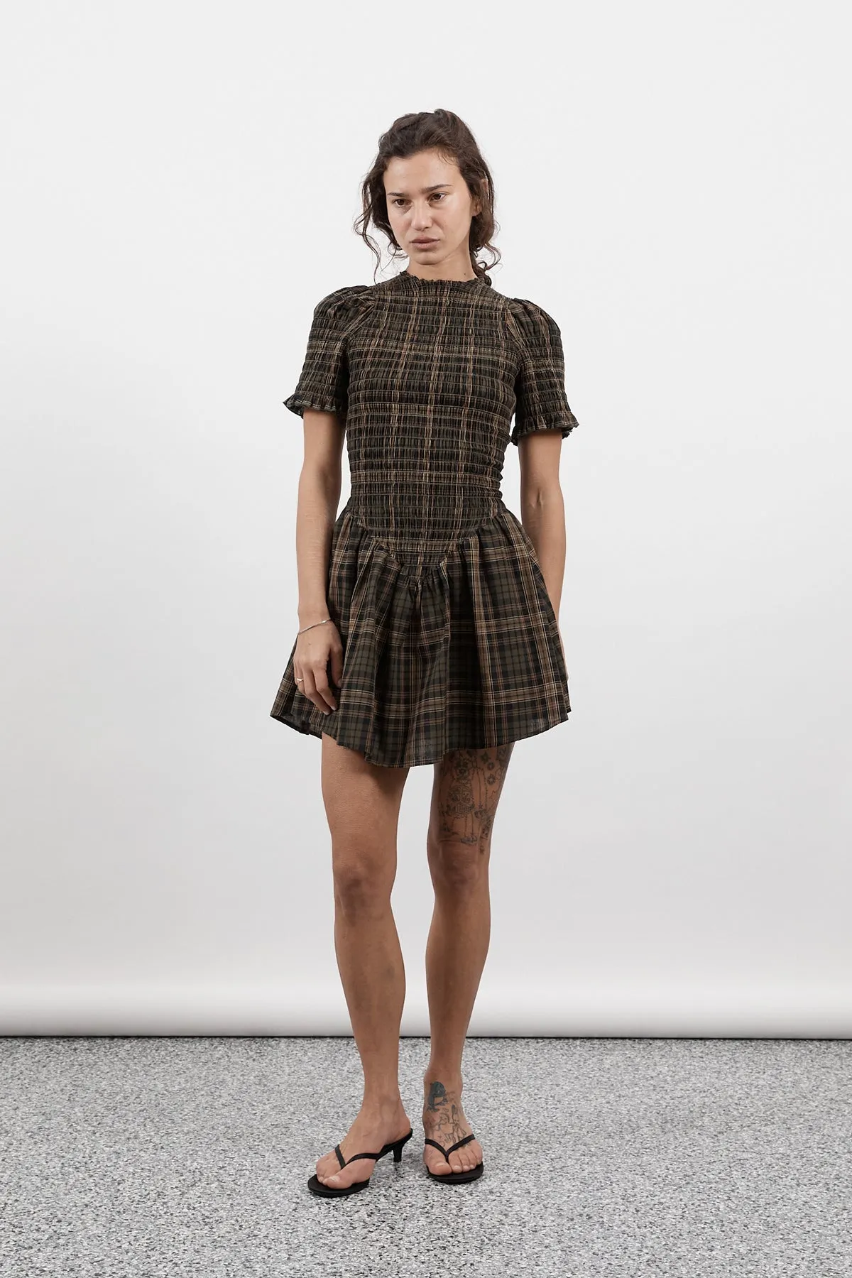 Scout Plaid Picnic Dress sold by Apres Studio product image thumbnail 5