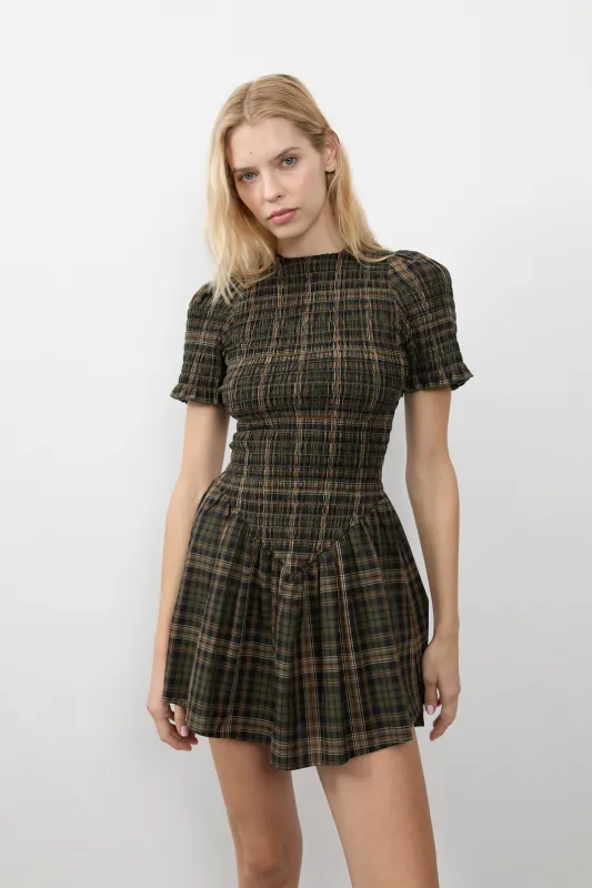 Scout Plaid Picnic Dress sold by Apres Studio