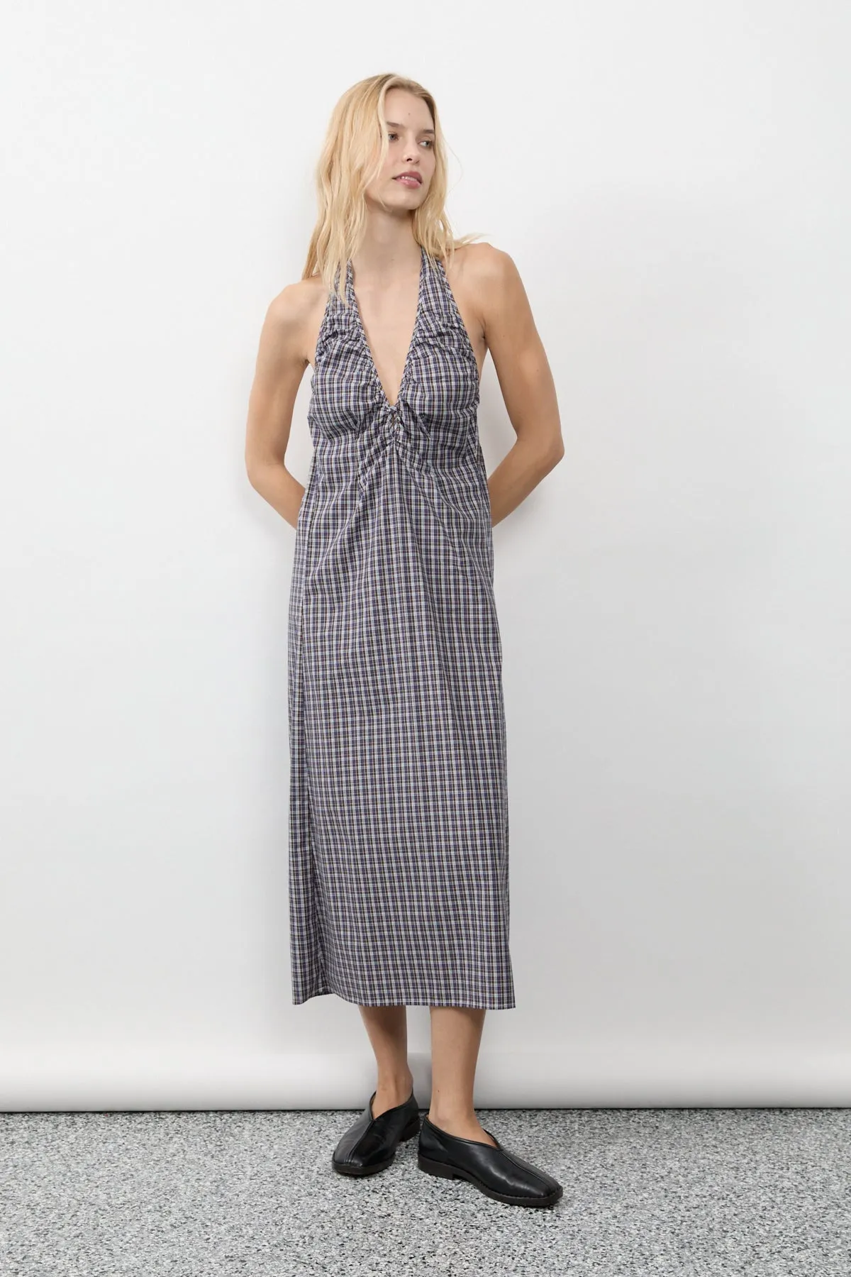 Pepper Halter Dress sold by Apres Studio