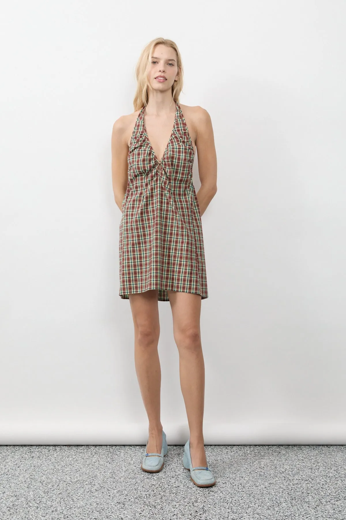 Iris Halter Mini Dress sold by Apres Studio product image thumbnail 5