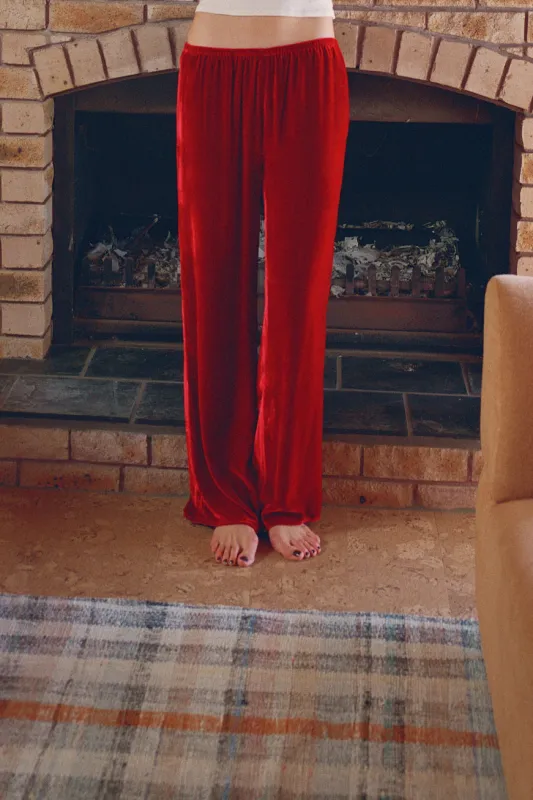 Silk Velvet Pant sold by Apres Studio