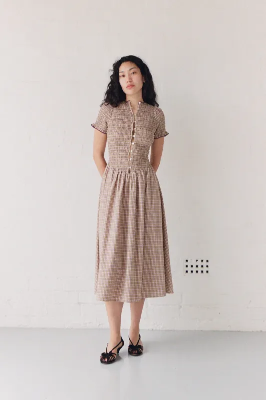 Yuzu Button Marta Dress made by Apres Studio