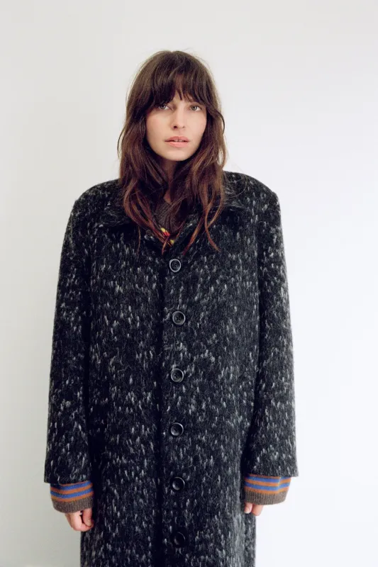 Ash Wool Coat made by Apres Studio