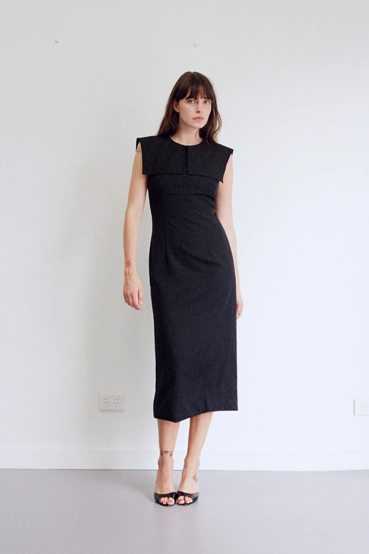 Meg Wool Dress sold by Apres Studio product image thumbnail 2