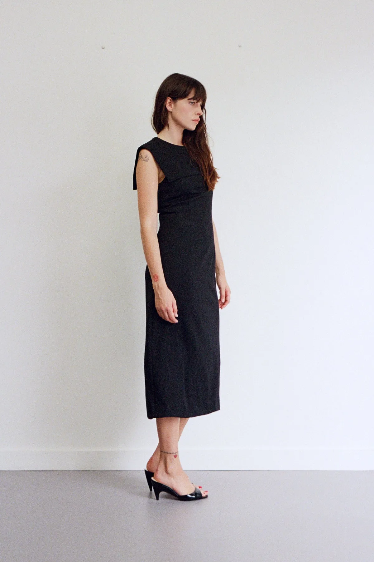 Meg Wool Dress sold by Apres Studio product image thumbnail 5