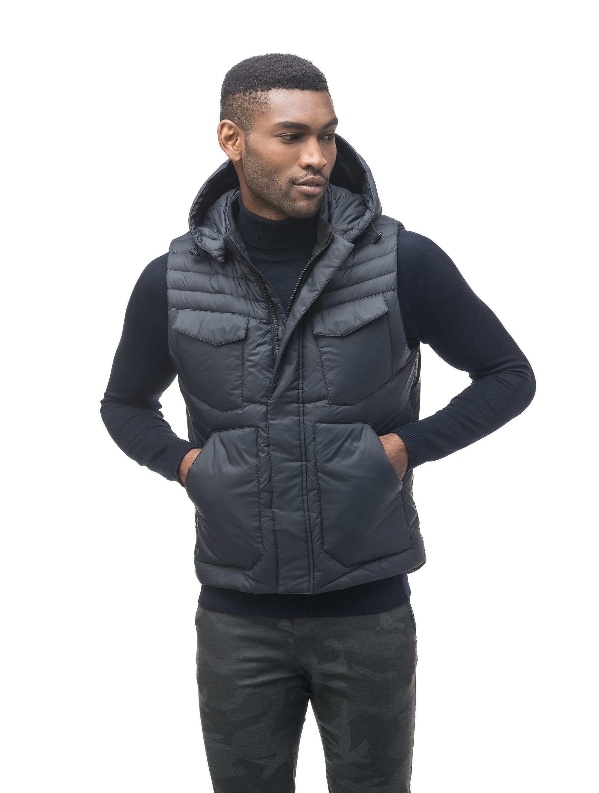 Chase Mens Hooded Vest sold by Nobis product image thumbnail 3