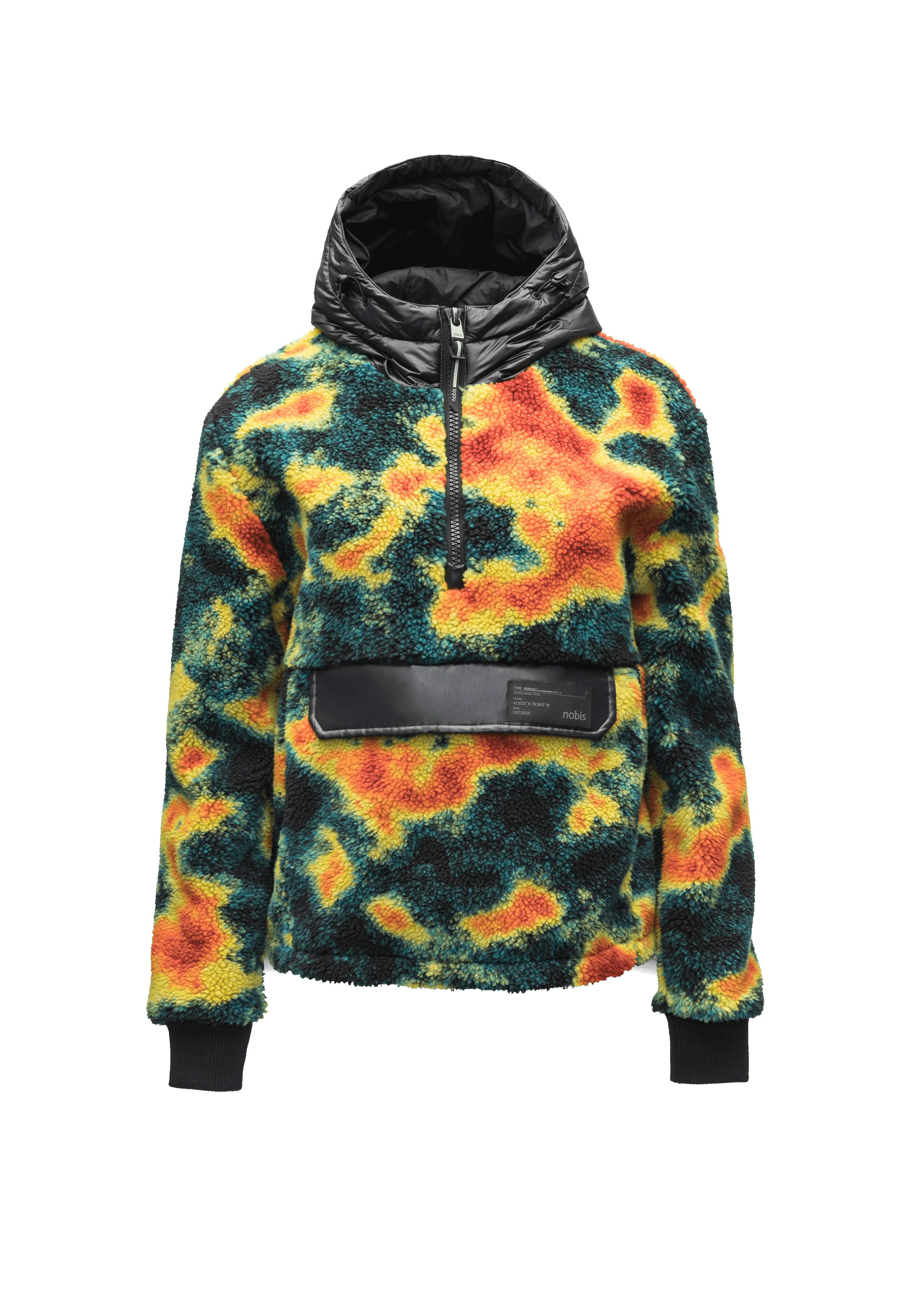 Roche Women's Hybrid Berber Pullover Hoodie sold by Nobis product image thumbnail 4