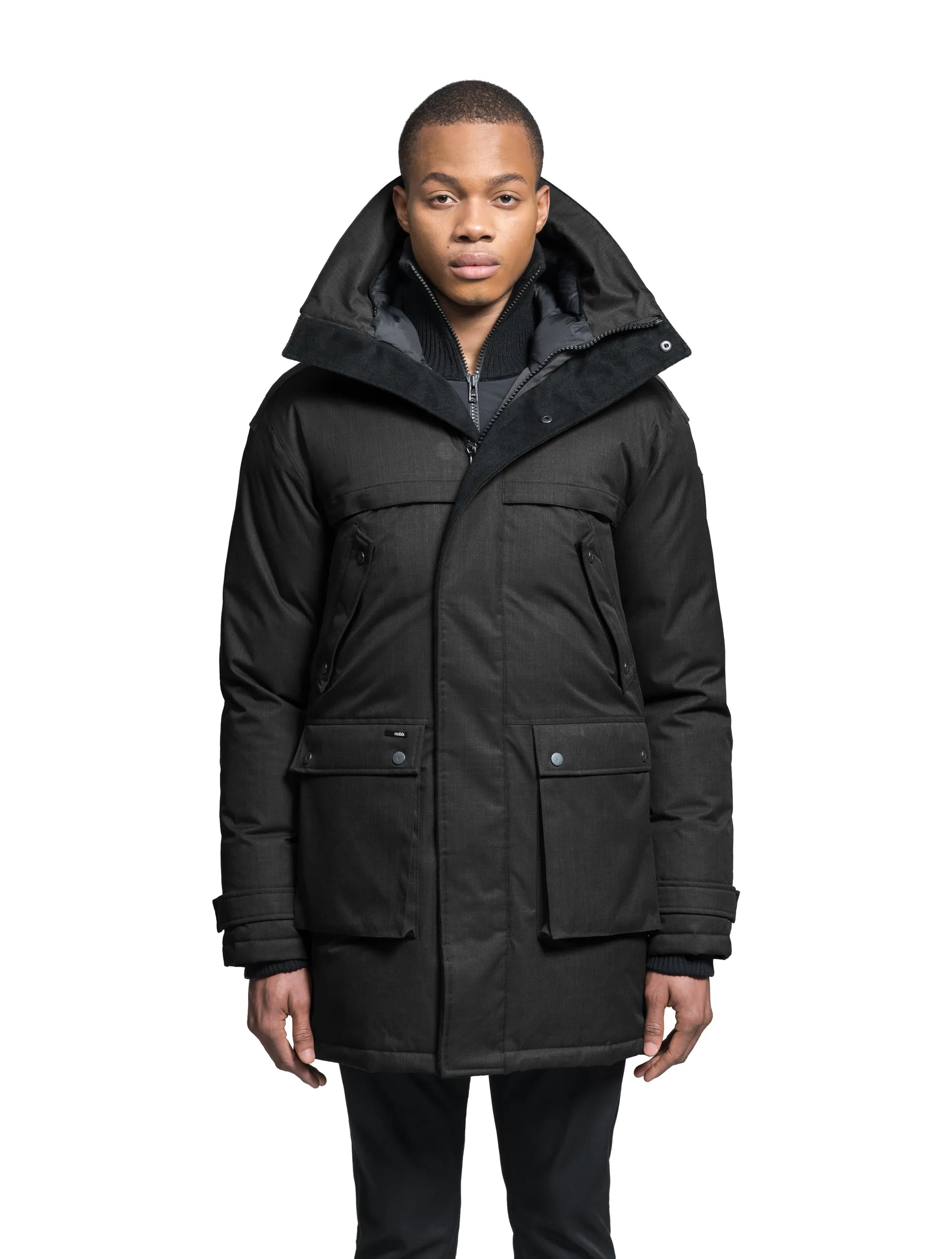 Yatesy Furless Men's Long Parka sold by Nobis product image thumbnail 5