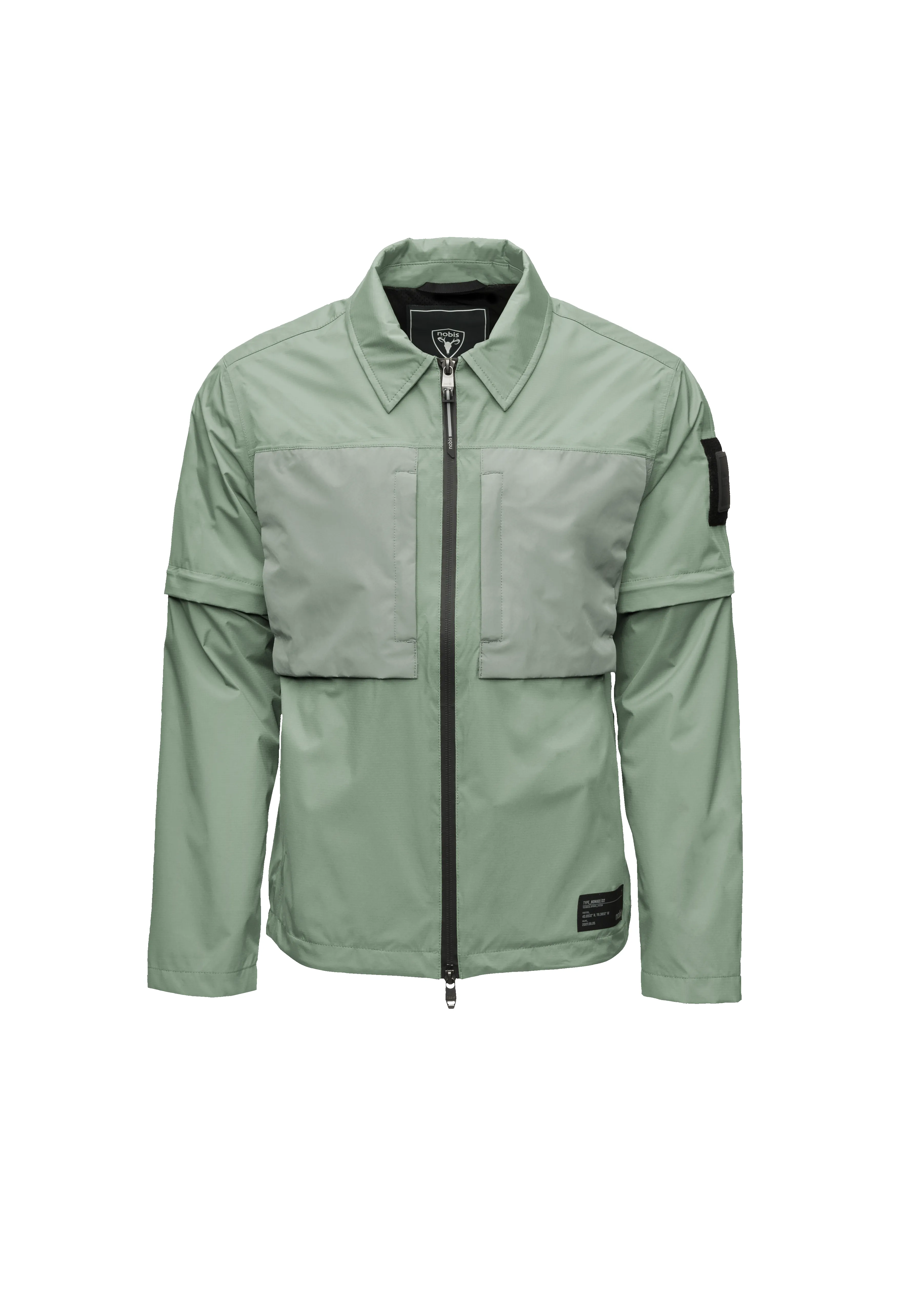 Thurlow Men's Performance Zip Off Sleeve Rain Shirt sold by Nobis