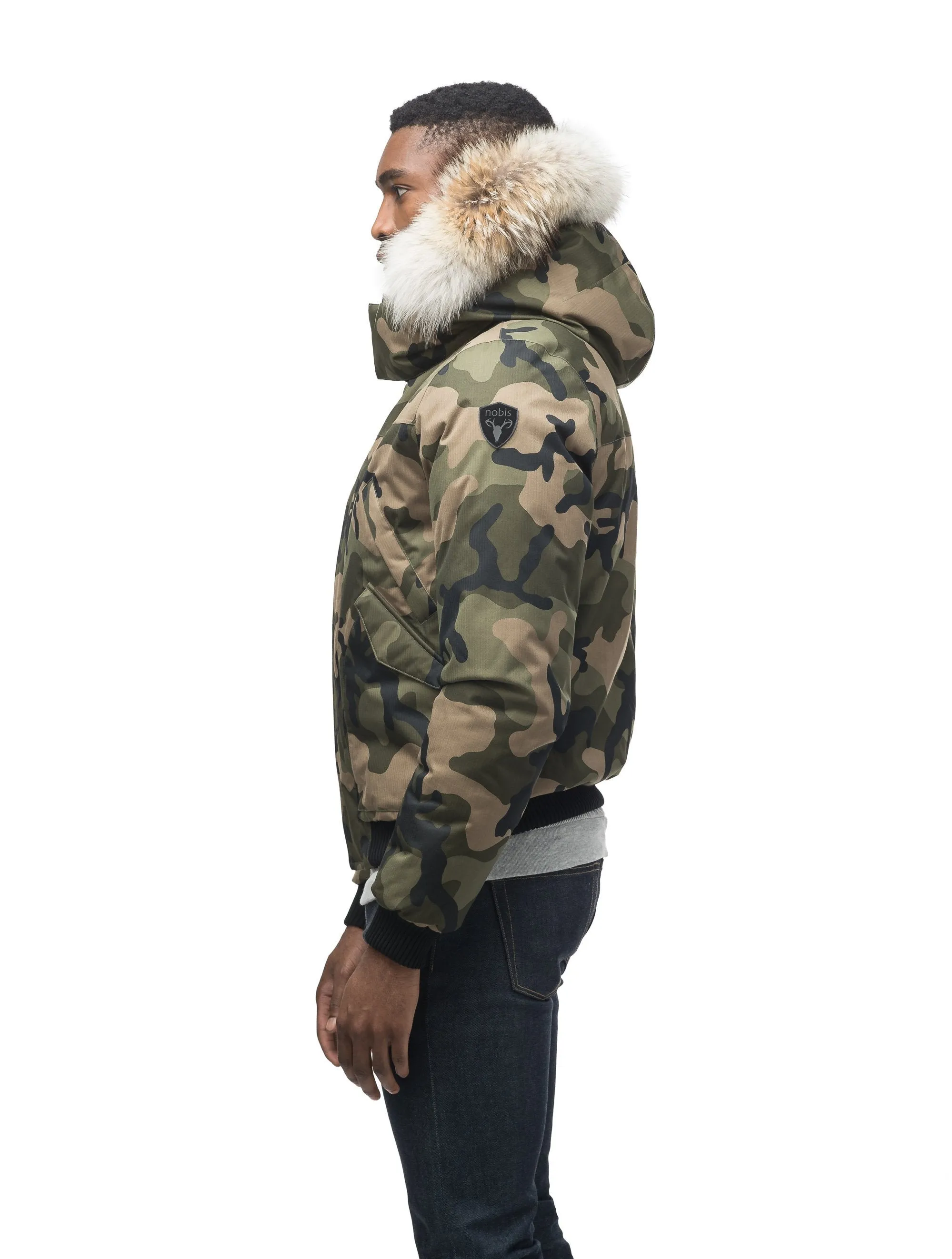 Dylan Legacy Men's Hooded Bomber Jacket sold by Nobis product image thumbnail 4