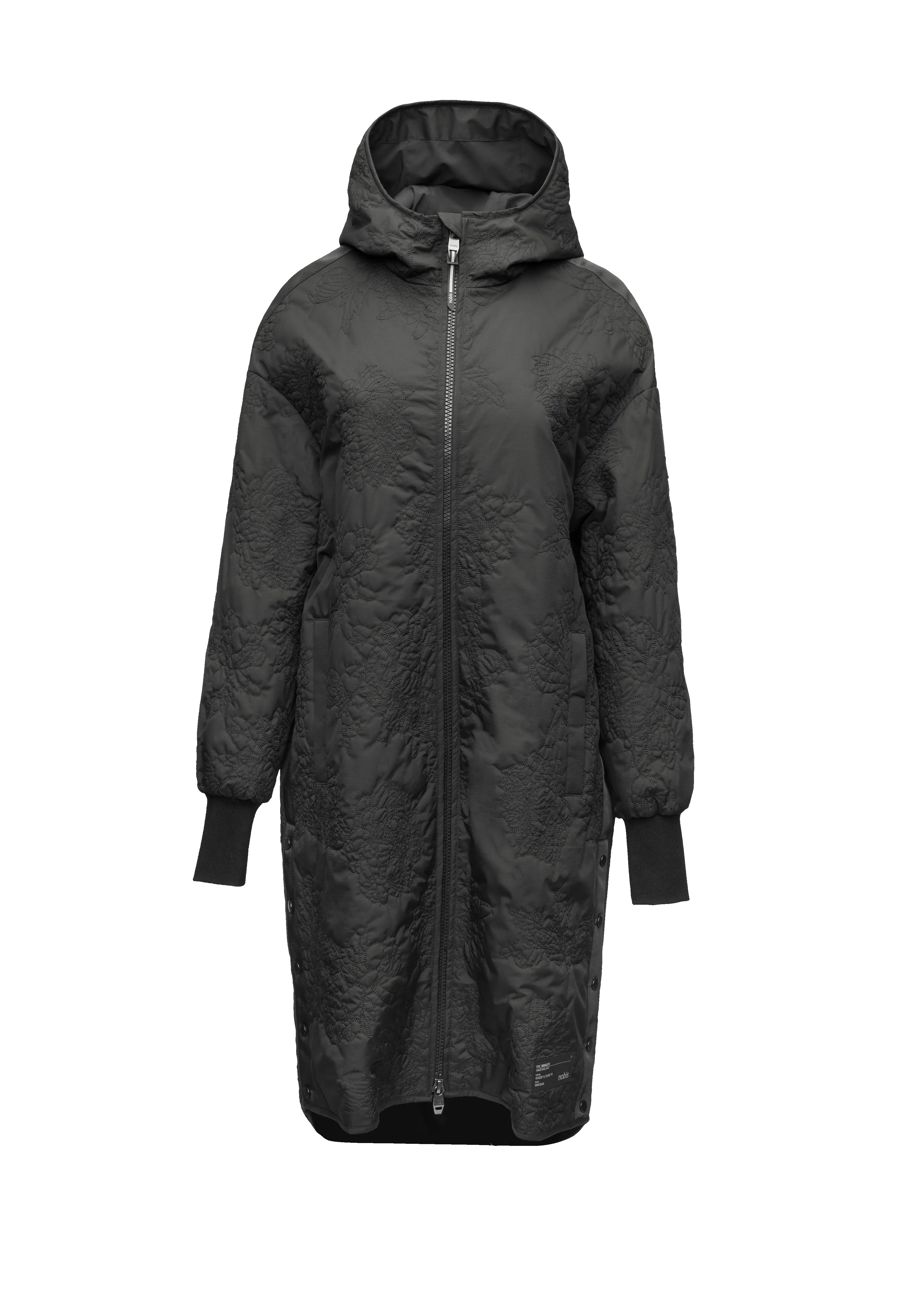 Surrey Women's Performance Quilted Long Mid Layer Jacket sold by Nobis