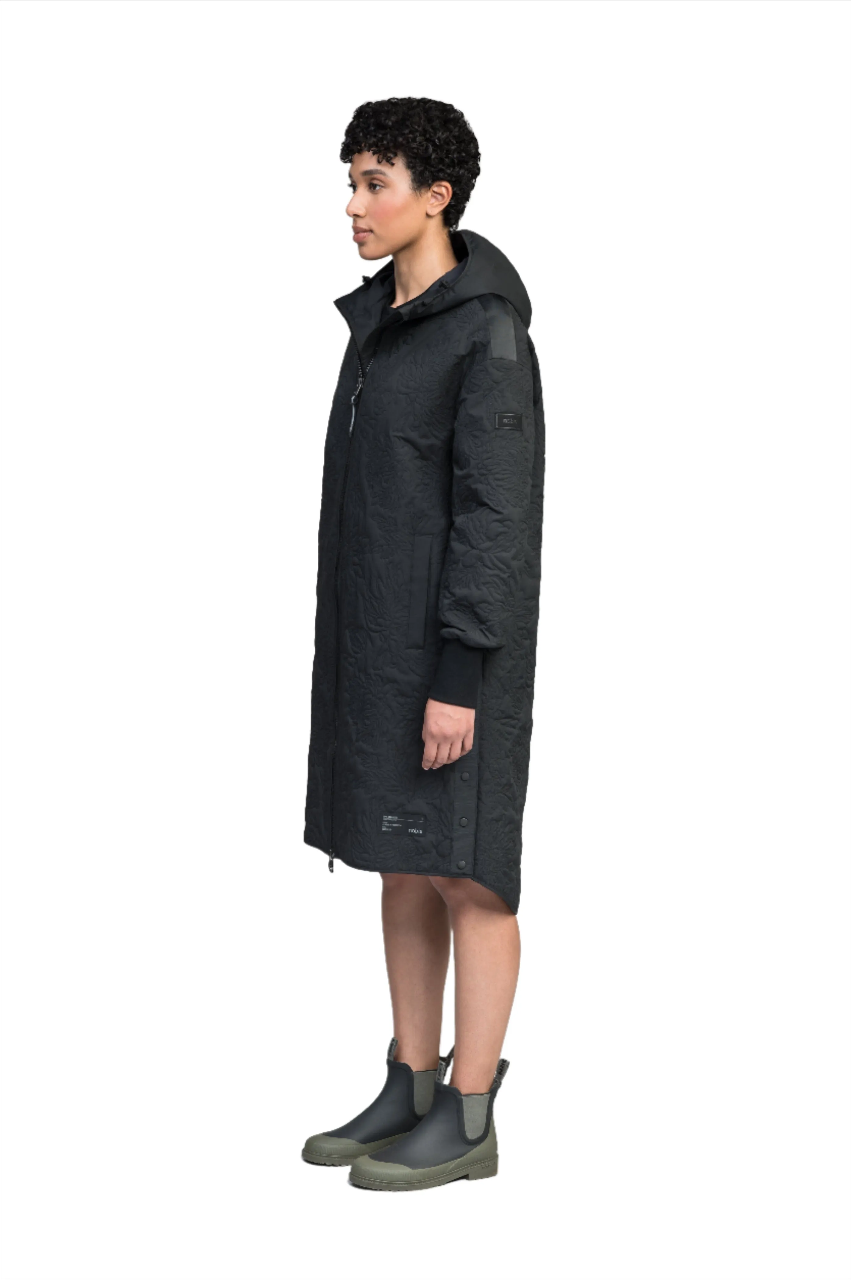 Surrey Women's Performance Quilted Long Mid Layer Jacket sold by Nobis product image thumbnail 3
