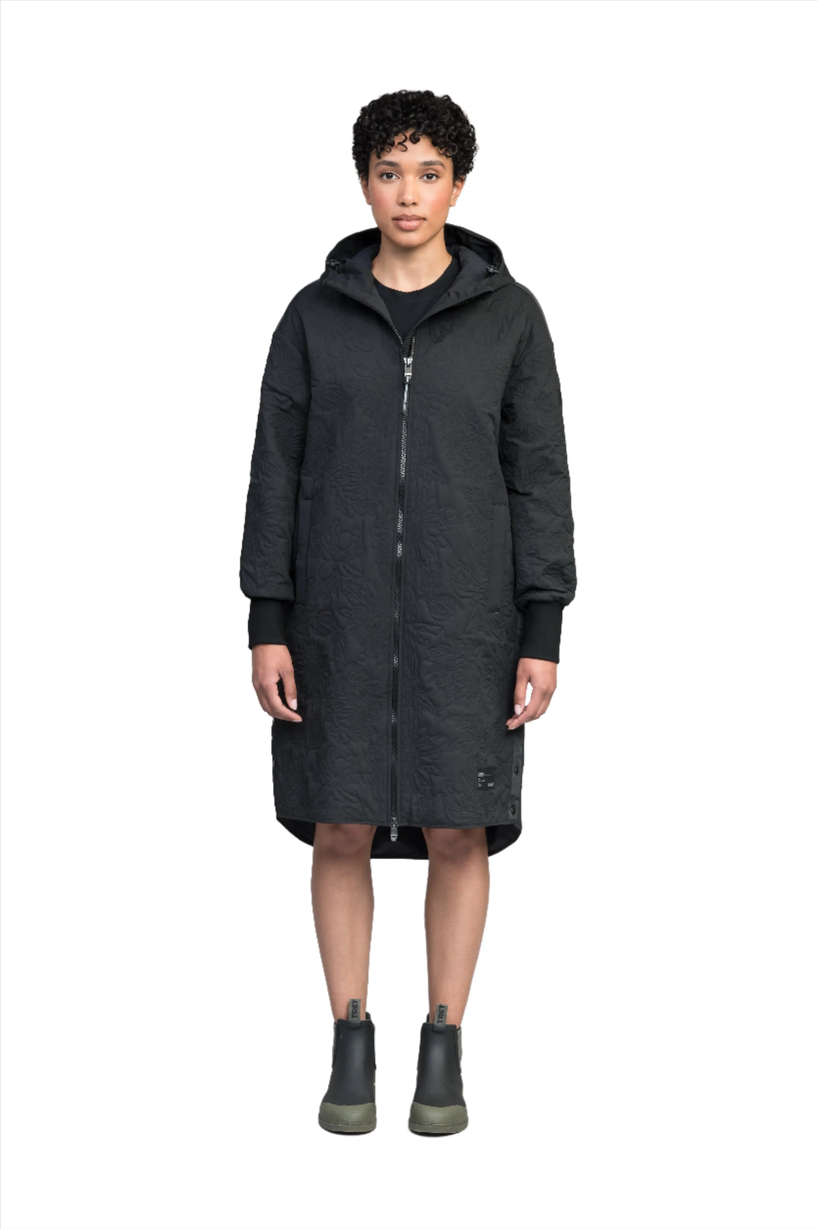 Surrey Women's Performance Quilted Long Mid Layer Jacket sold by Nobis product image thumbnail 2