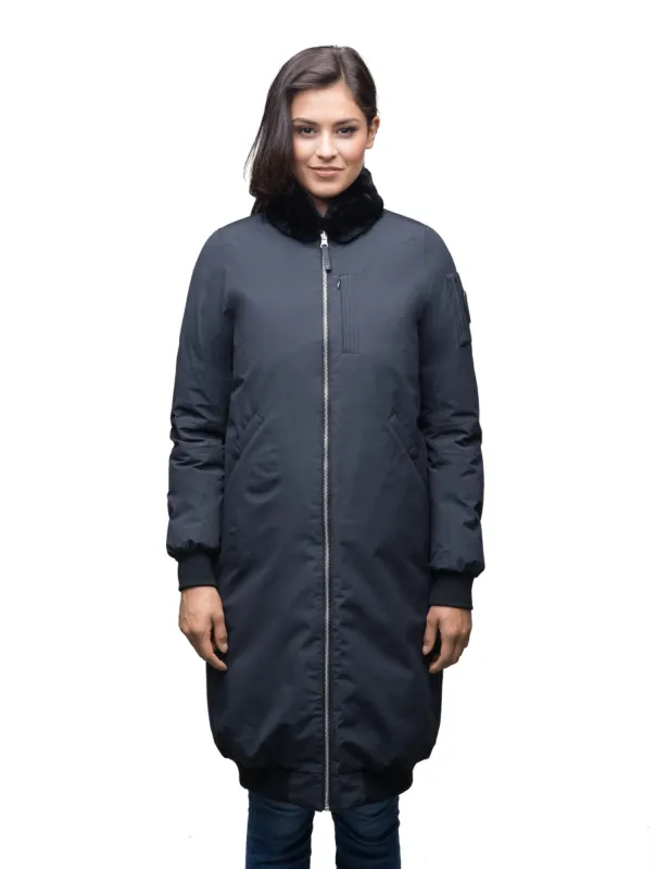 Bella Women's Long Bomber Jacket - NEXT by Nobis sold by Nobis