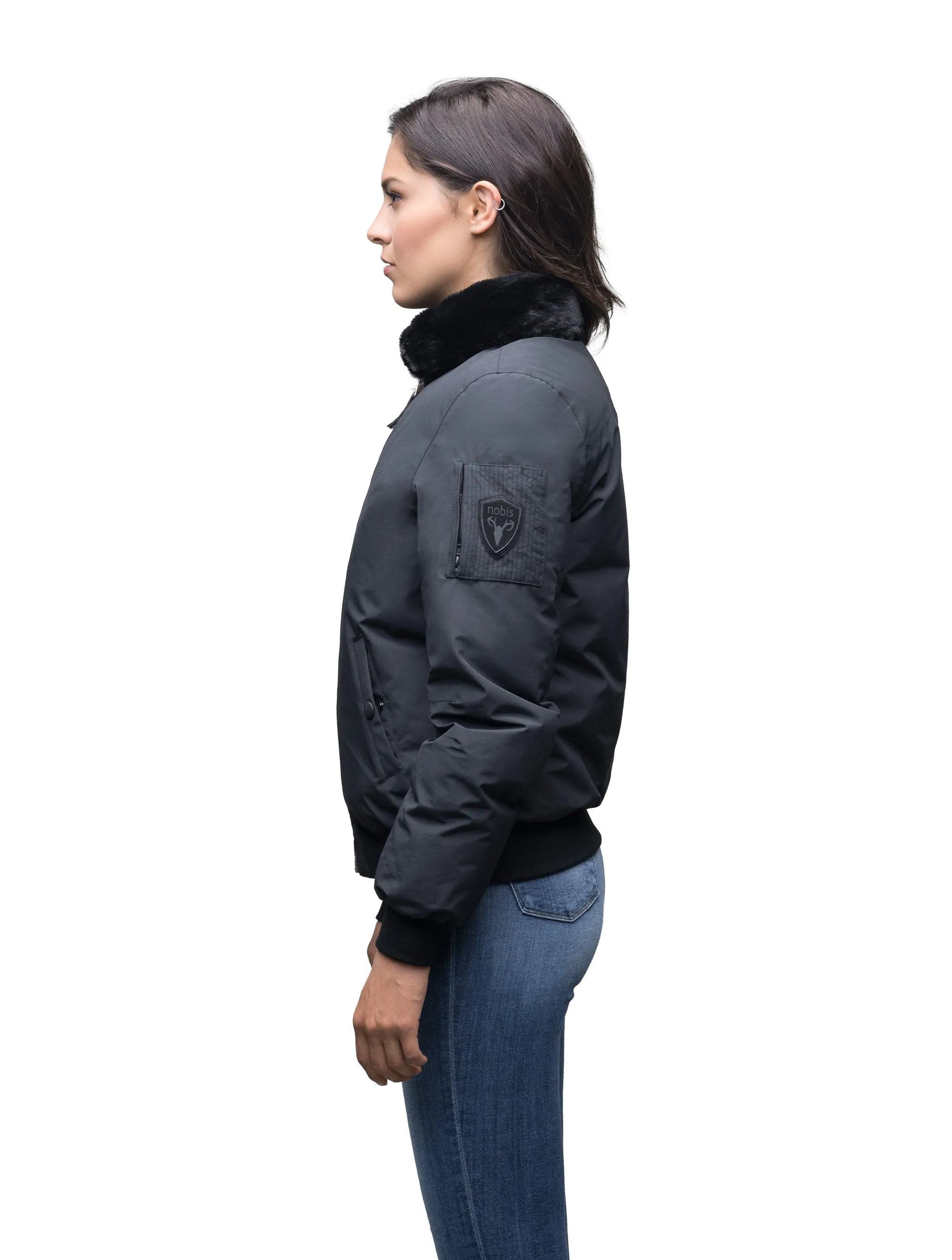 Beta Women's Bomber Jacket sold by Nobis product image thumbnail 2