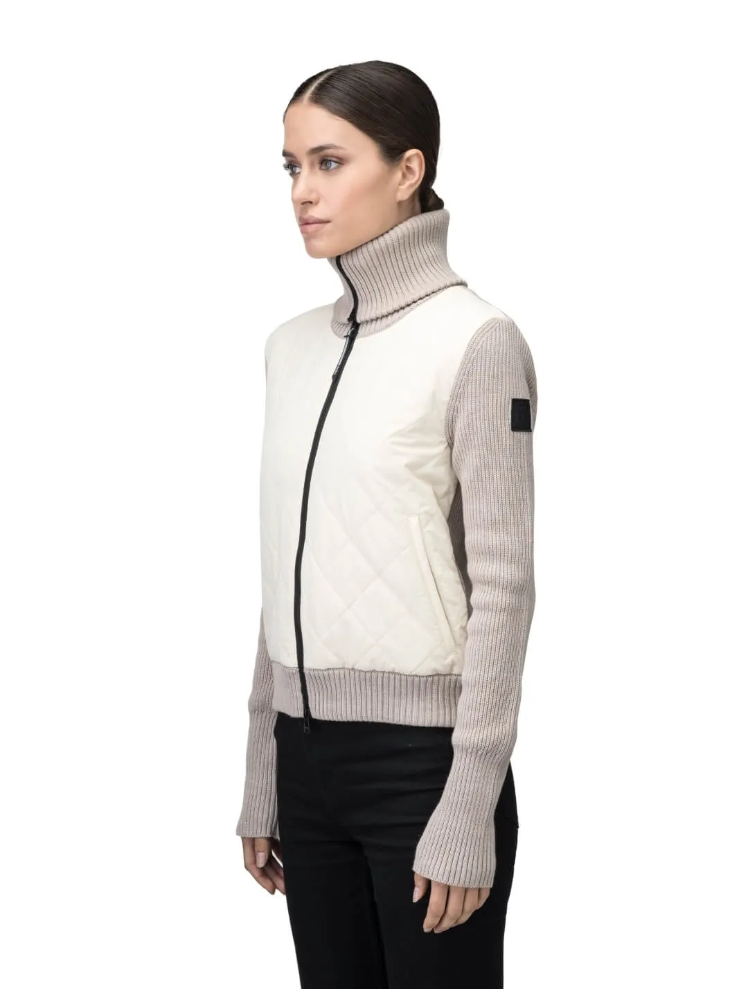 Ada Women's Quilted Full Zip Sweater - NEXT by Nobis sold by Nobis product image thumbnail 4