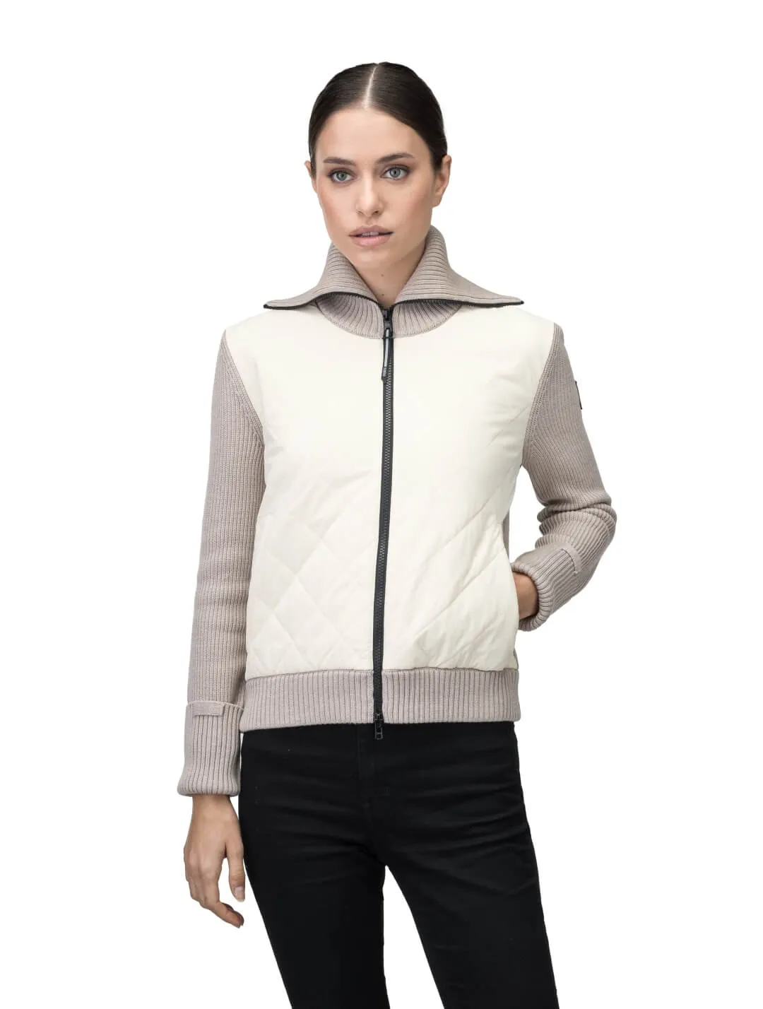 Ada Women's Quilted Full Zip Sweater - NEXT by Nobis sold by Nobis