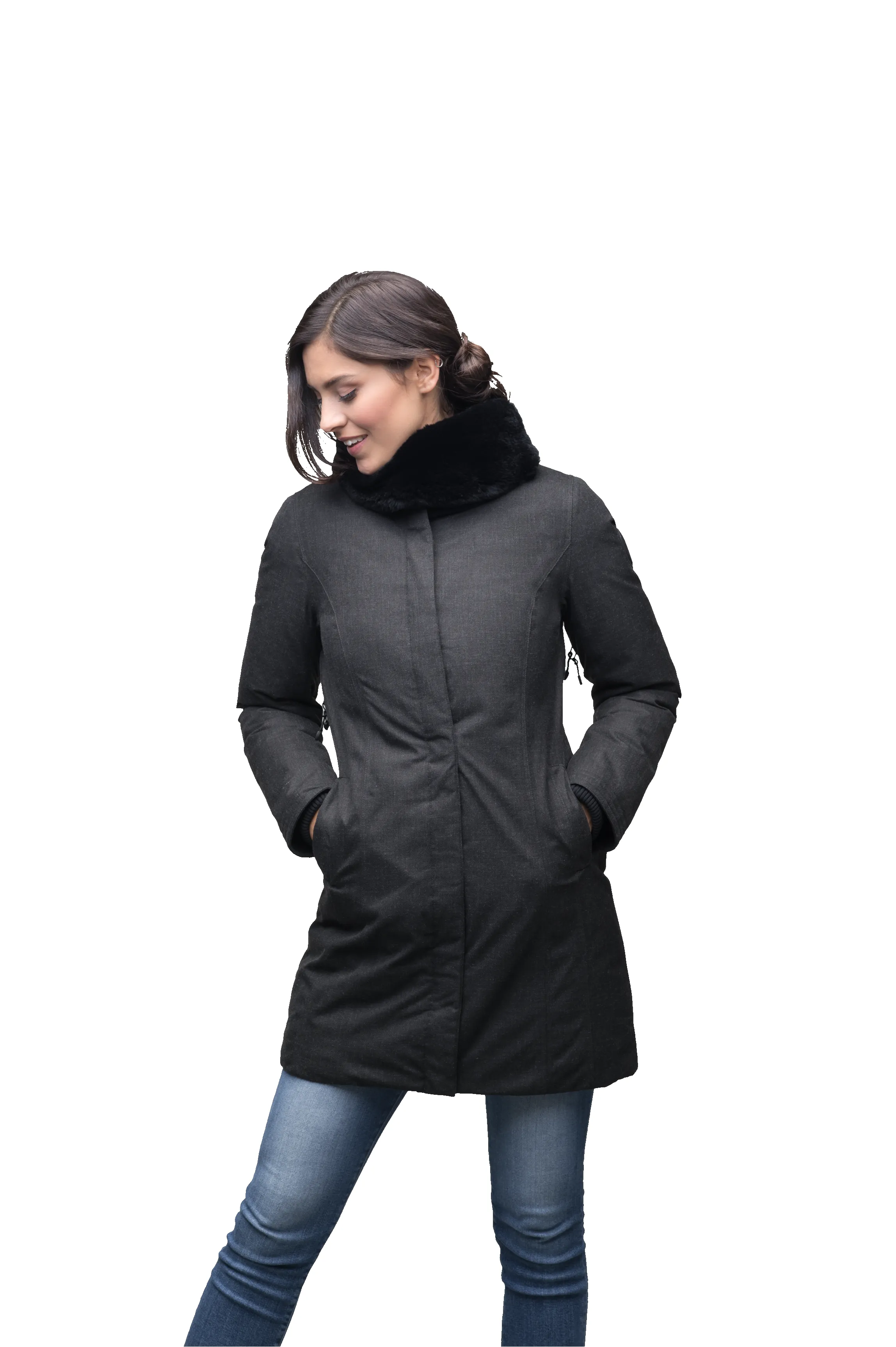 Sienna Women's Cocoon Coat sold by Nobis product image thumbnail 5