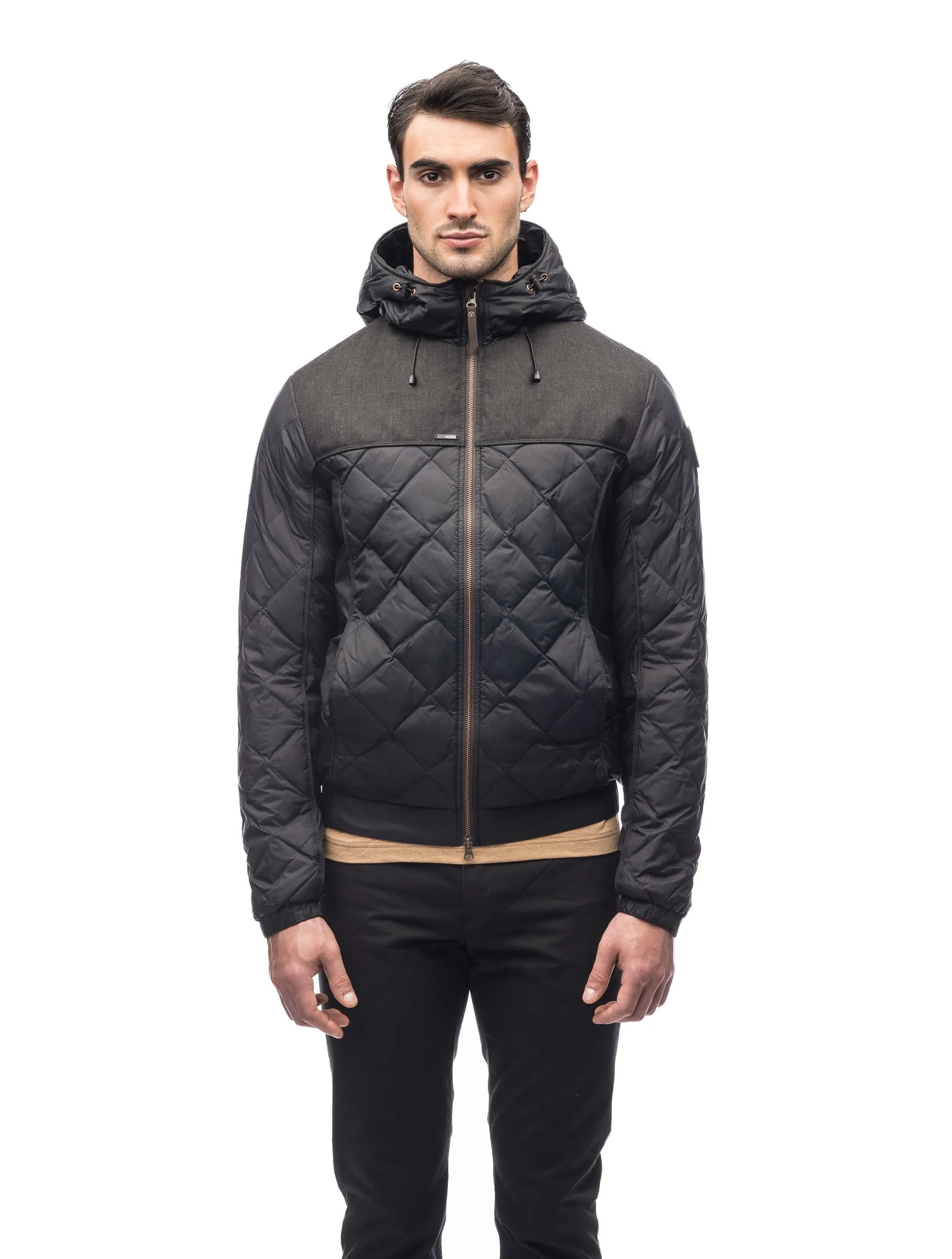 Elroy Men's Quilted Hooded Jacket sold by Nobis product image thumbnail 2