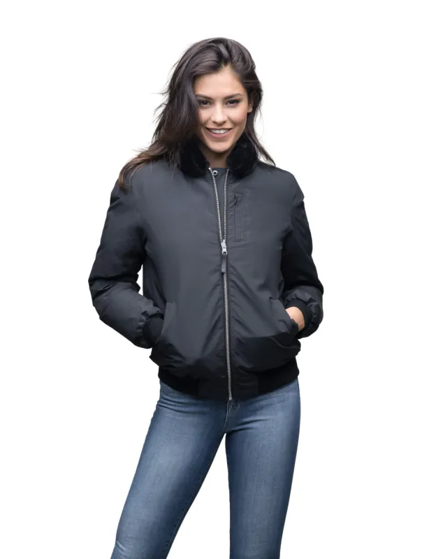 Beta Women's Bomber Jacket sold by Nobis