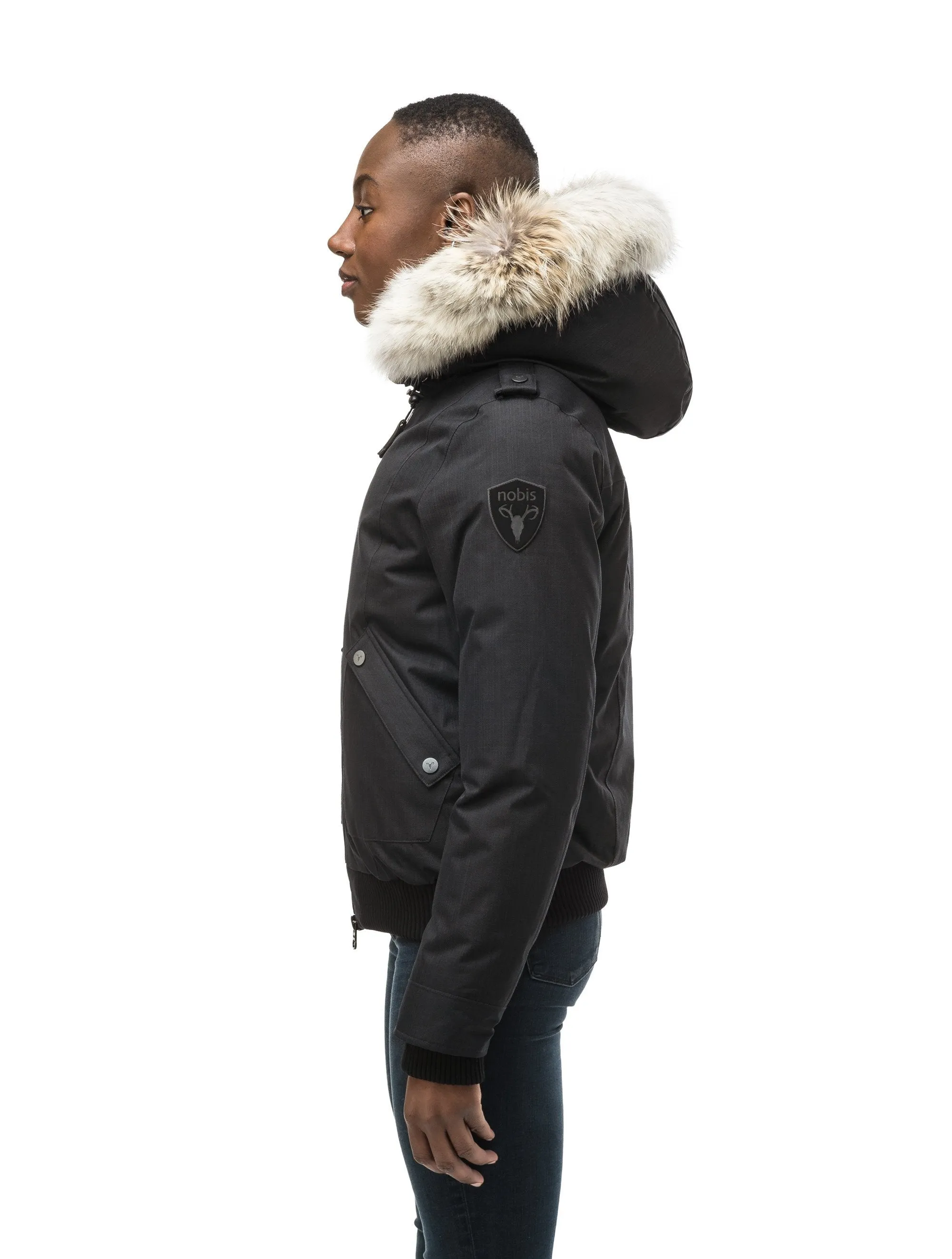 Harlow Women's Bomber Jacket sold by Nobis product image thumbnail 4