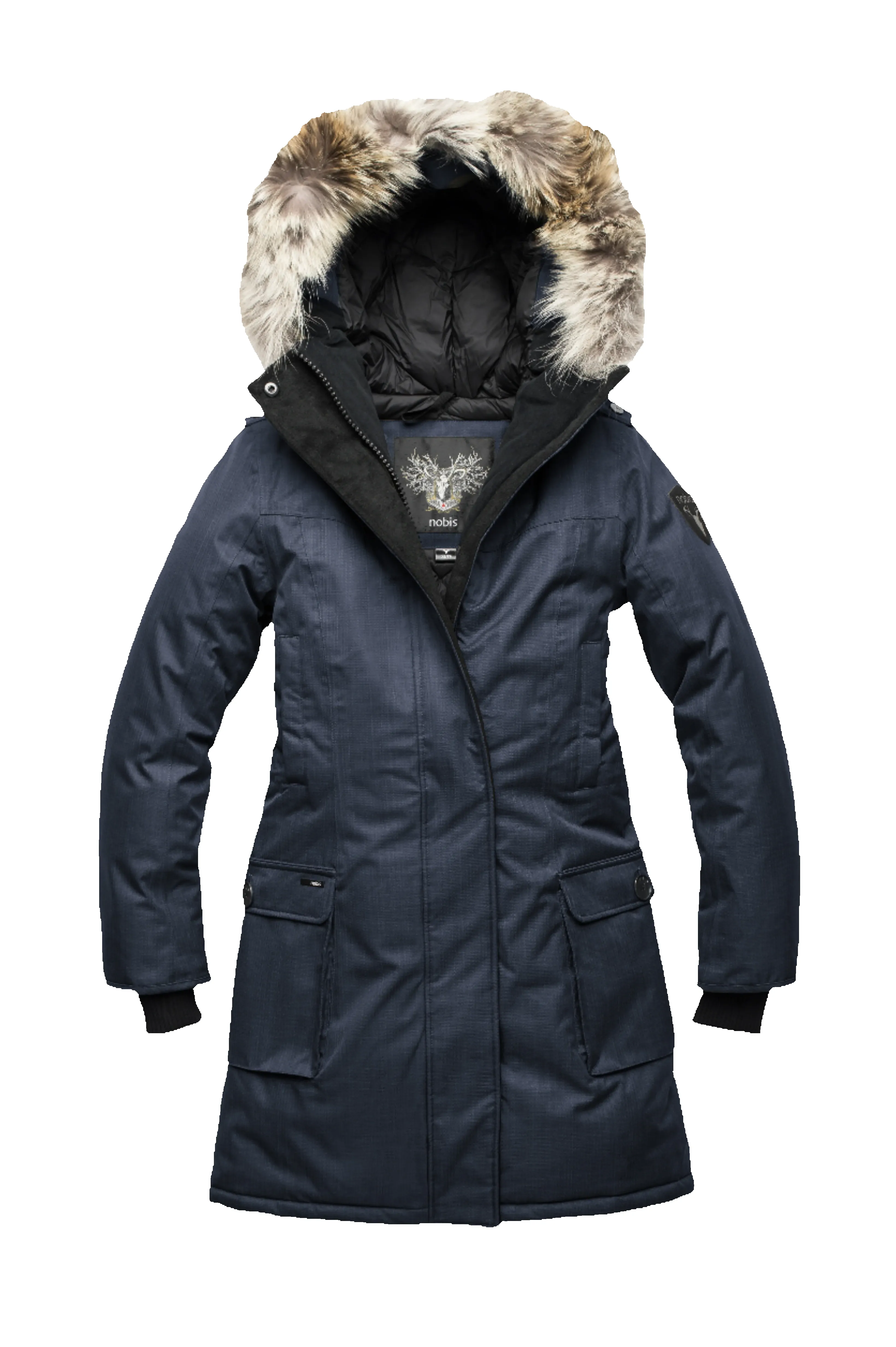 Abby Women's Thigh Length Parka sold by Nobis
