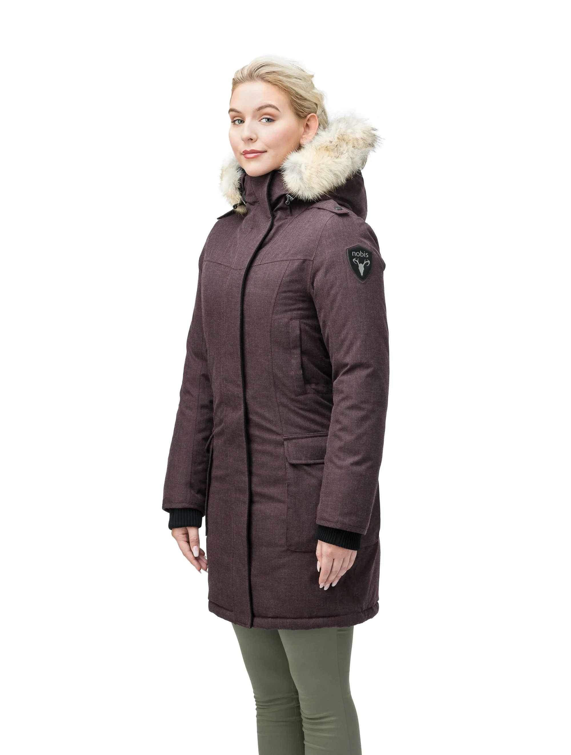 Abby Legacy Women's Thigh Length Parka sold by Nobis product image thumbnail 3