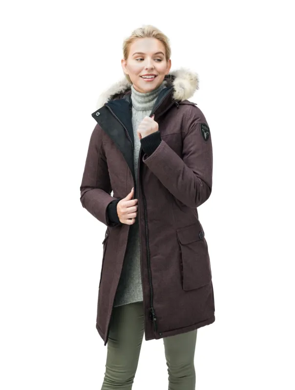 Abby Legacy Women's Thigh Length Parka sold by Nobis