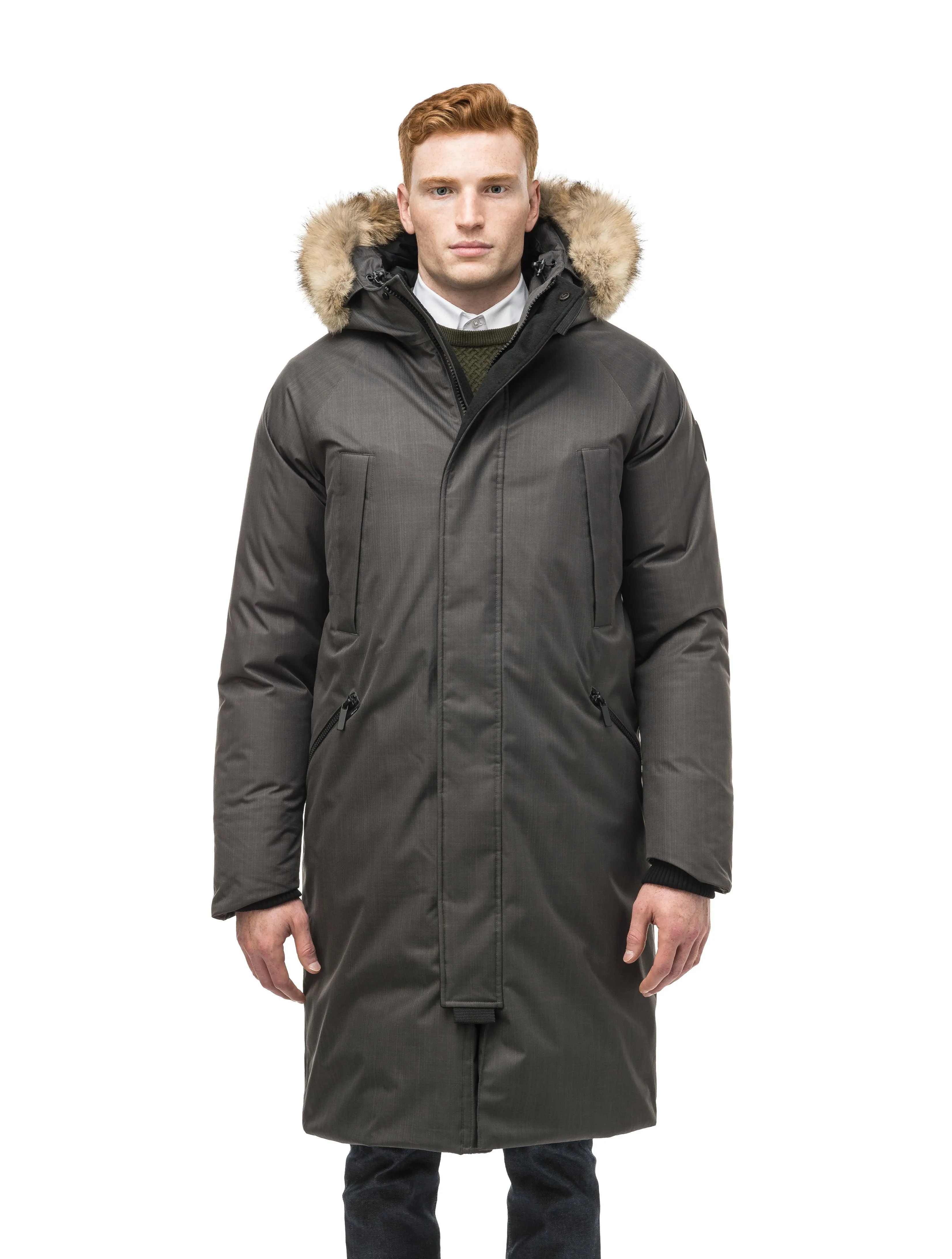Will Men's Knee Length Parka sold by Nobis product image thumbnail 5