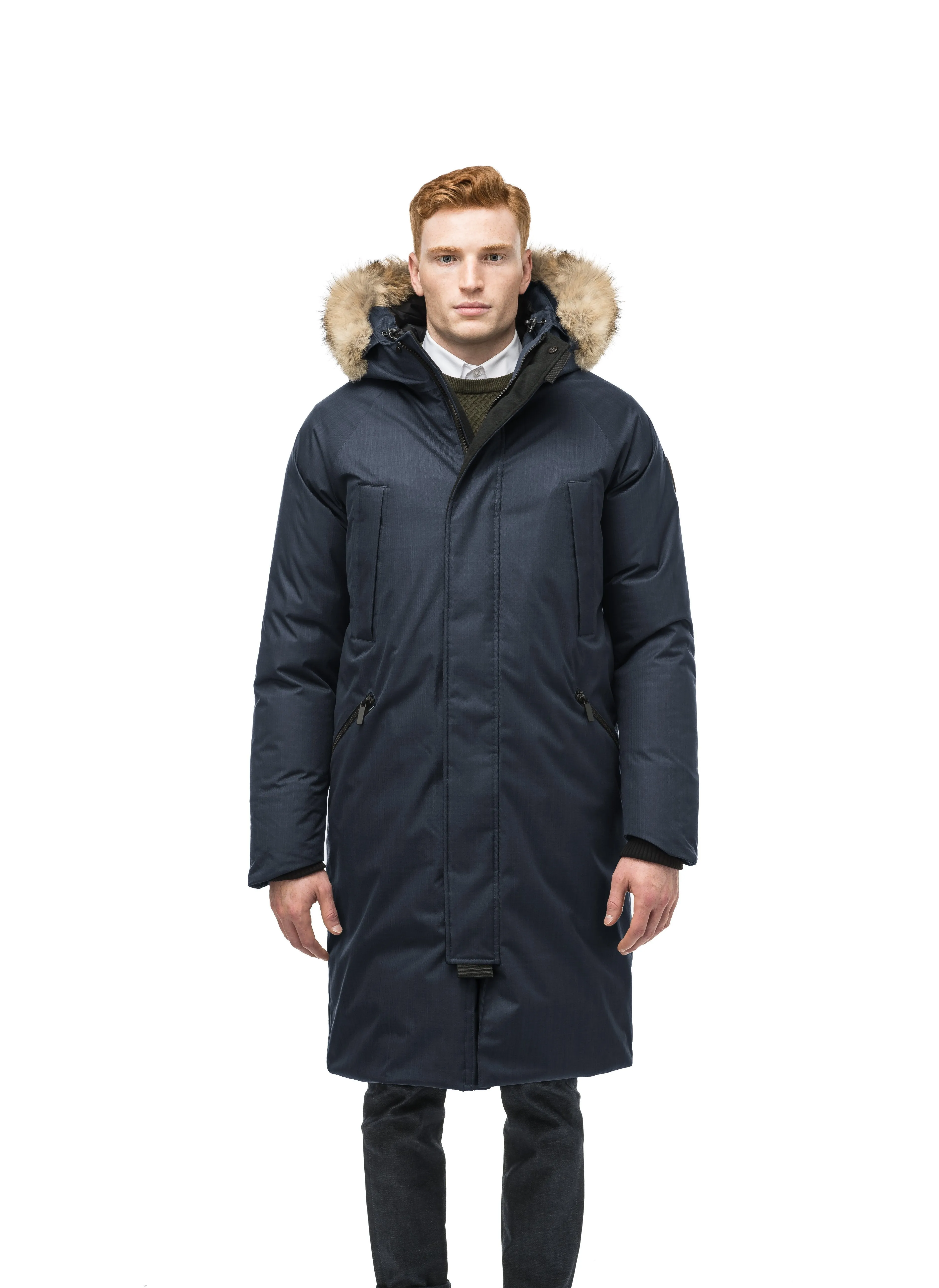 Will Men's Knee Length Parka sold by Nobis product image thumbnail 2