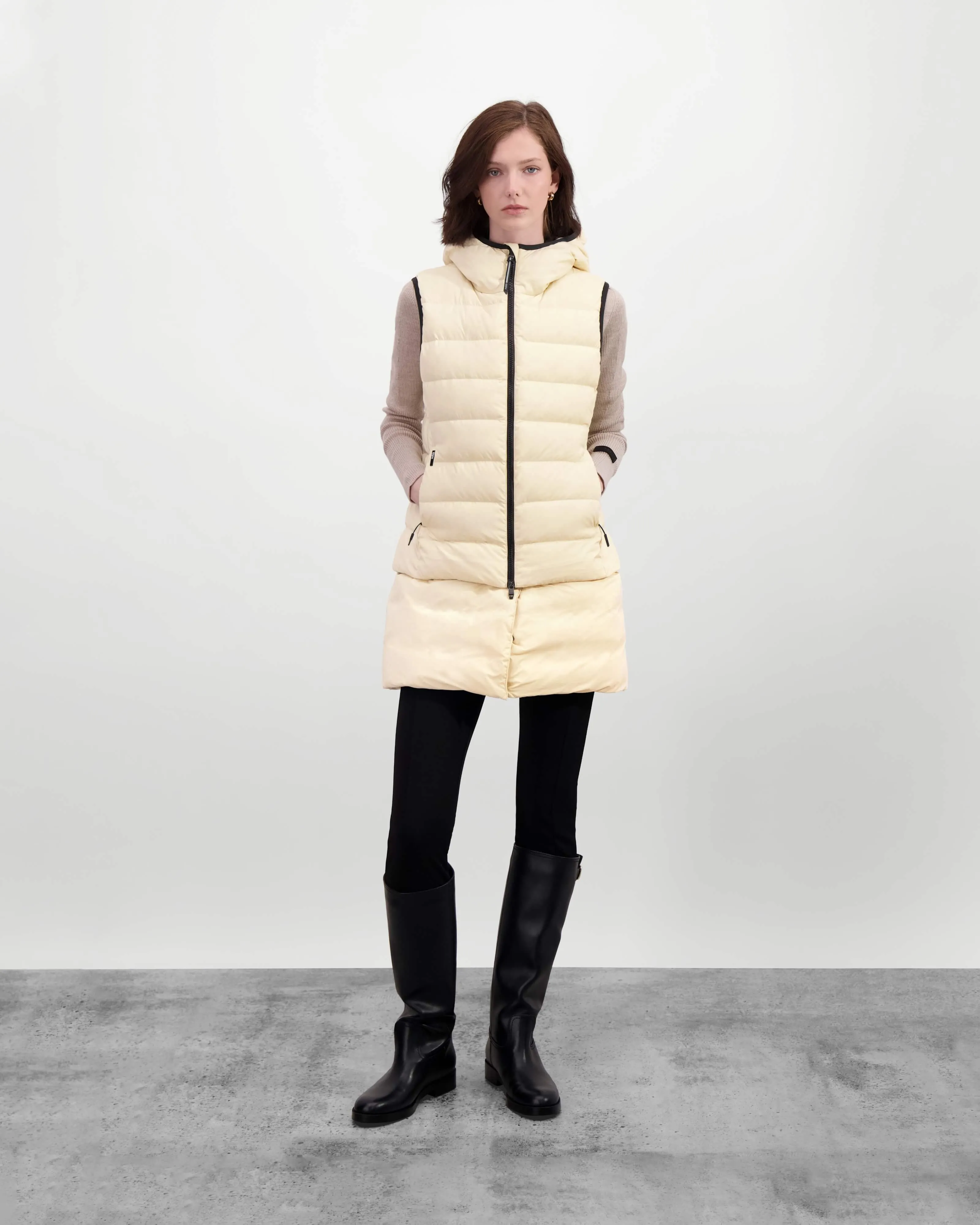 Saratoga Women's Tailored Puffer Vest sold by Nobis product image thumbnail 2